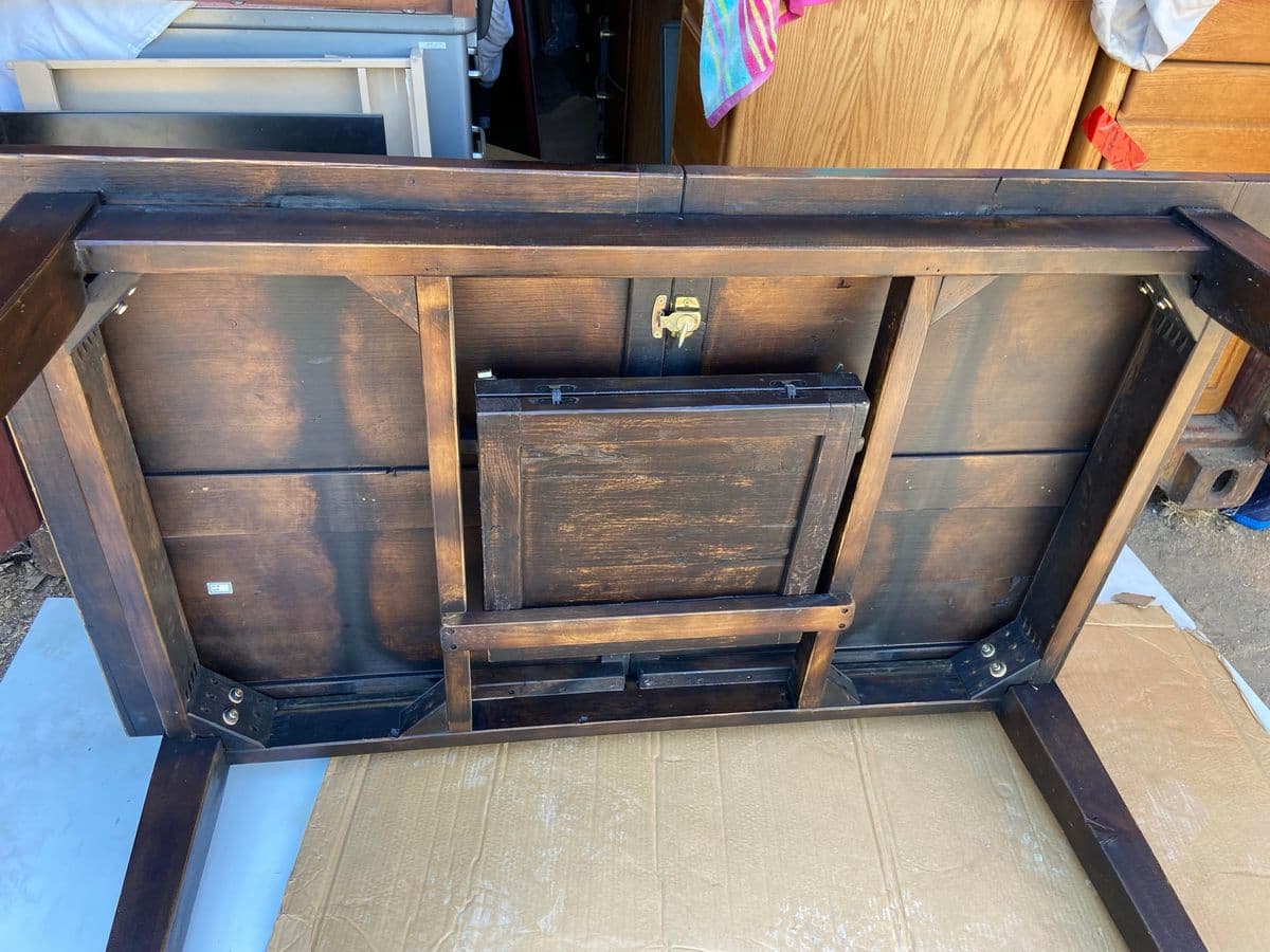 Rh Reclaimed Wood Kitchen Table With Extensions - Thumbnail 8