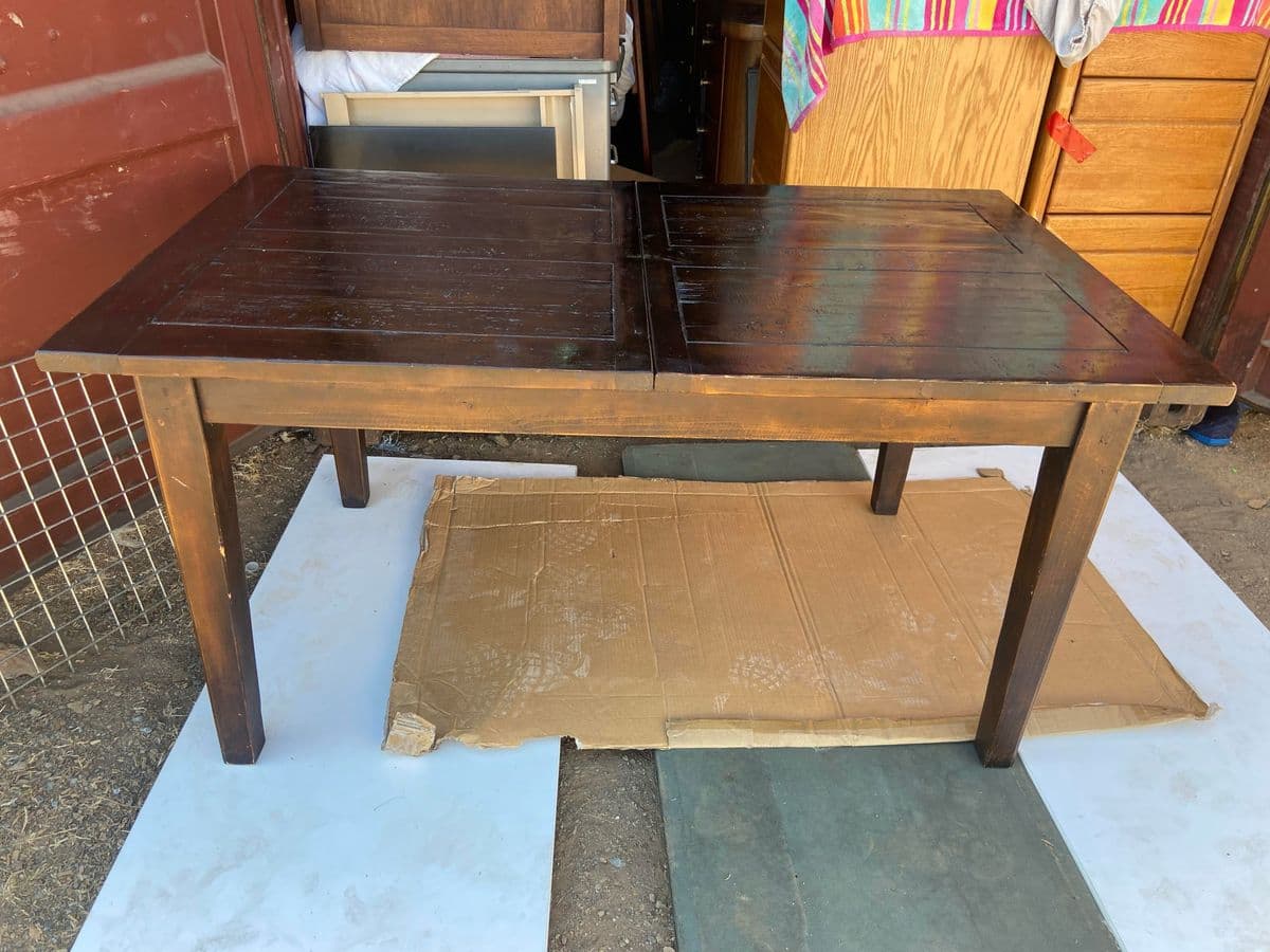 Rh Reclaimed Wood Kitchen Table With Extensions - Thumbnail 12