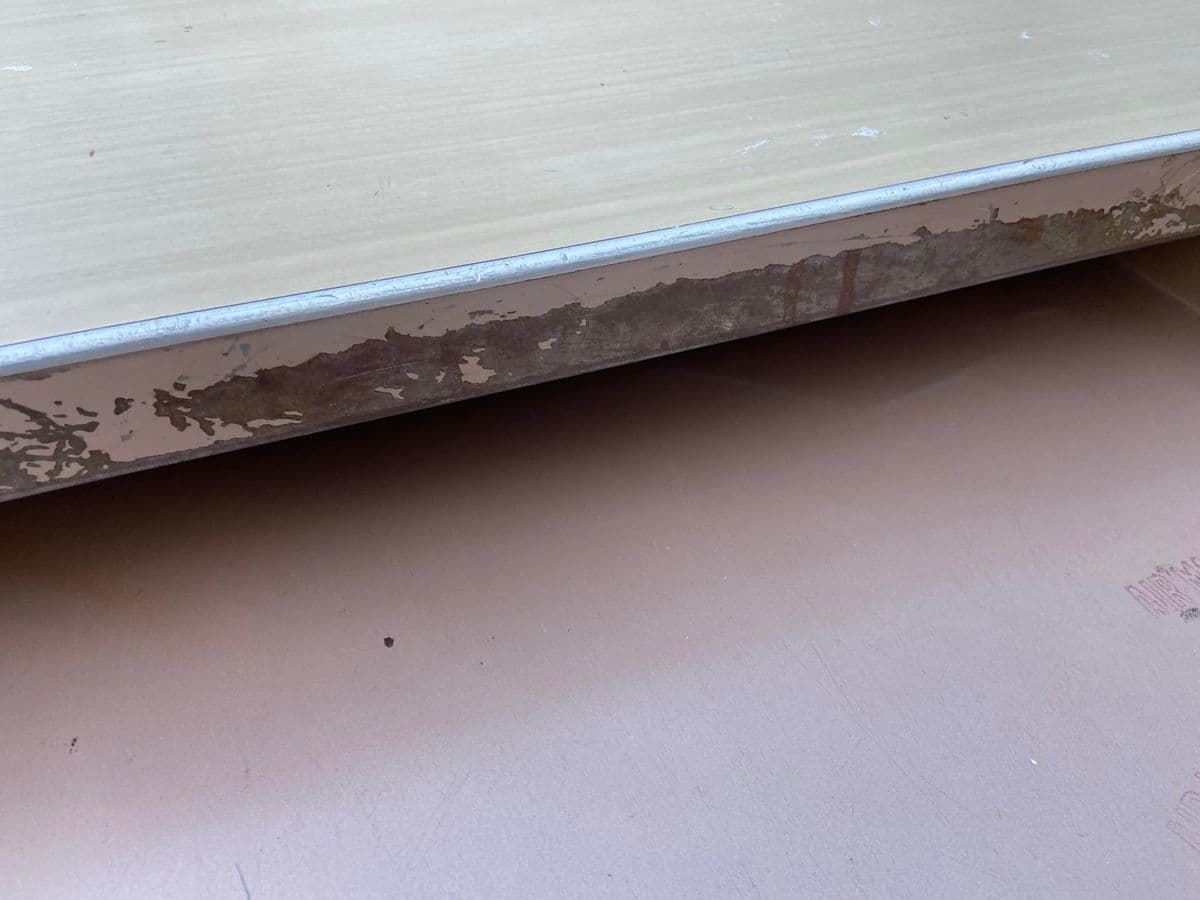 1960s Vintage Mid Century Modern Metal Tanker Desk - Thumbnail 6