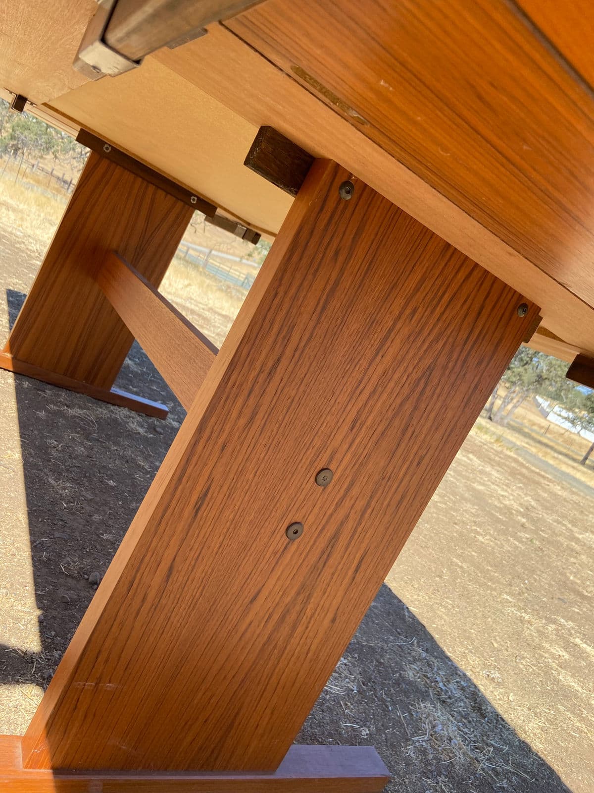 1970s Vintage Mid Century Modern Danish Teak Tile Table by Gangso Mobler - Thumbnail 6