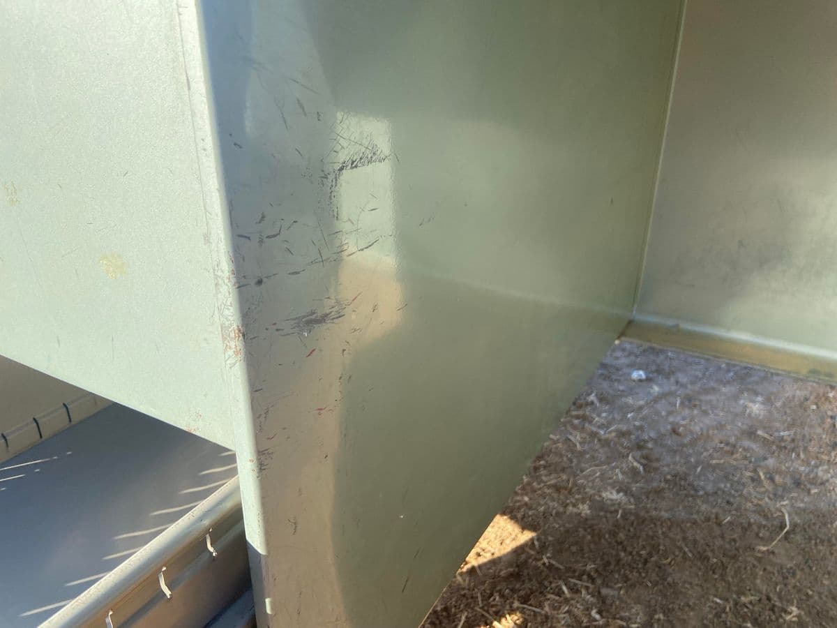 1960s Vintage Mid Century Modern Metal Tanker Desk by General Fireproofing - Thumbnail 13