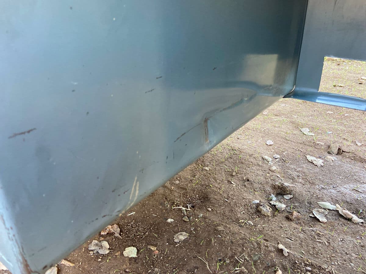 1950s Vintage Mid Century Modern Metal Tanker Desk - Thumbnail 4