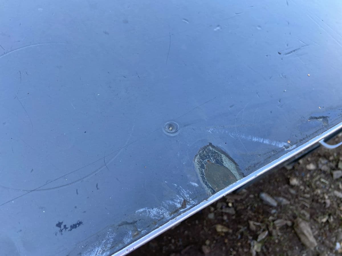 1950s Vintage Mid Century Modern Metal Tanker Desk - Thumbnail 11