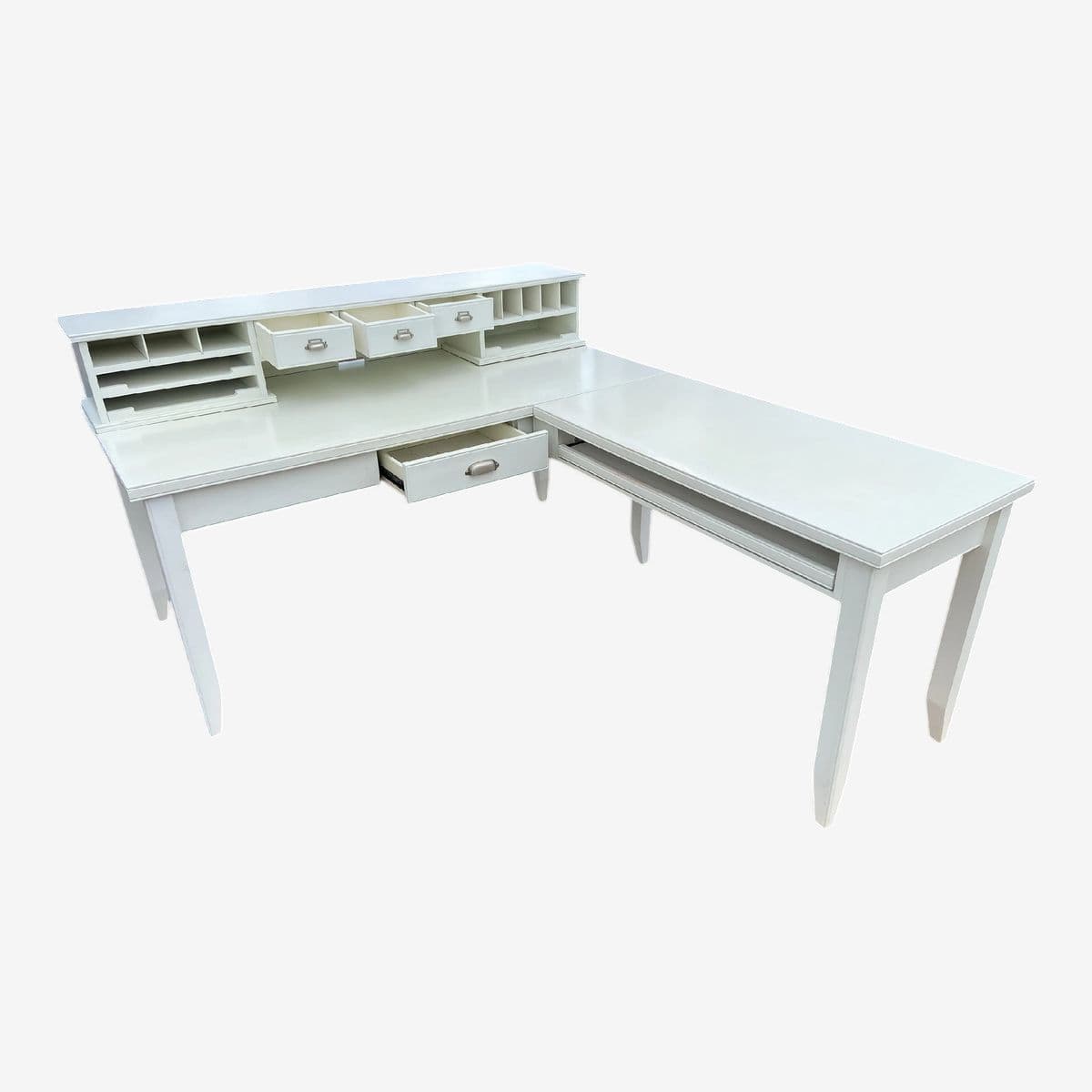 Vintage Farmhouse Style L Shape Desk - Image 1