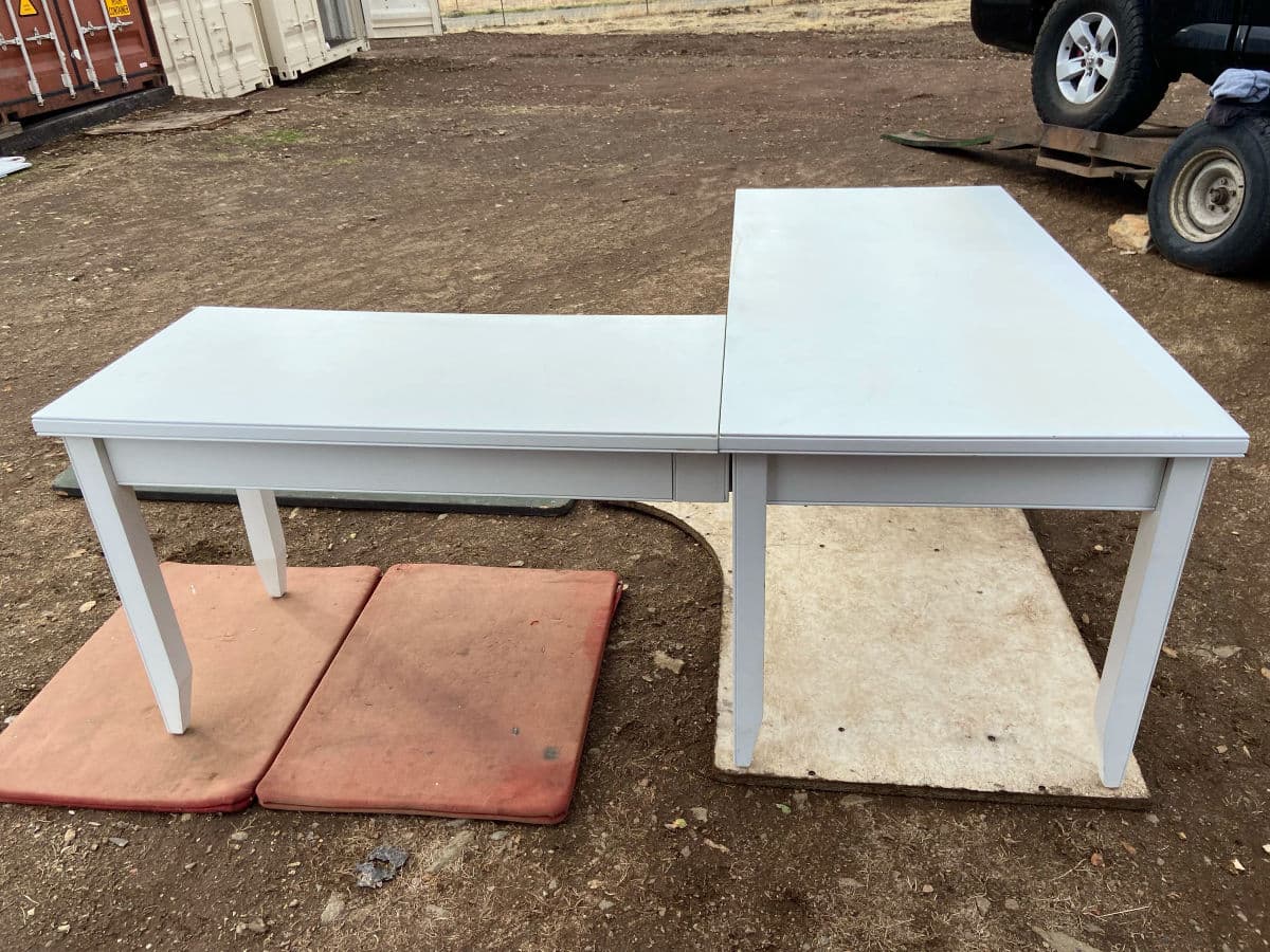 Vintage Farmhouse Style L Shape Desk - Thumbnail 5