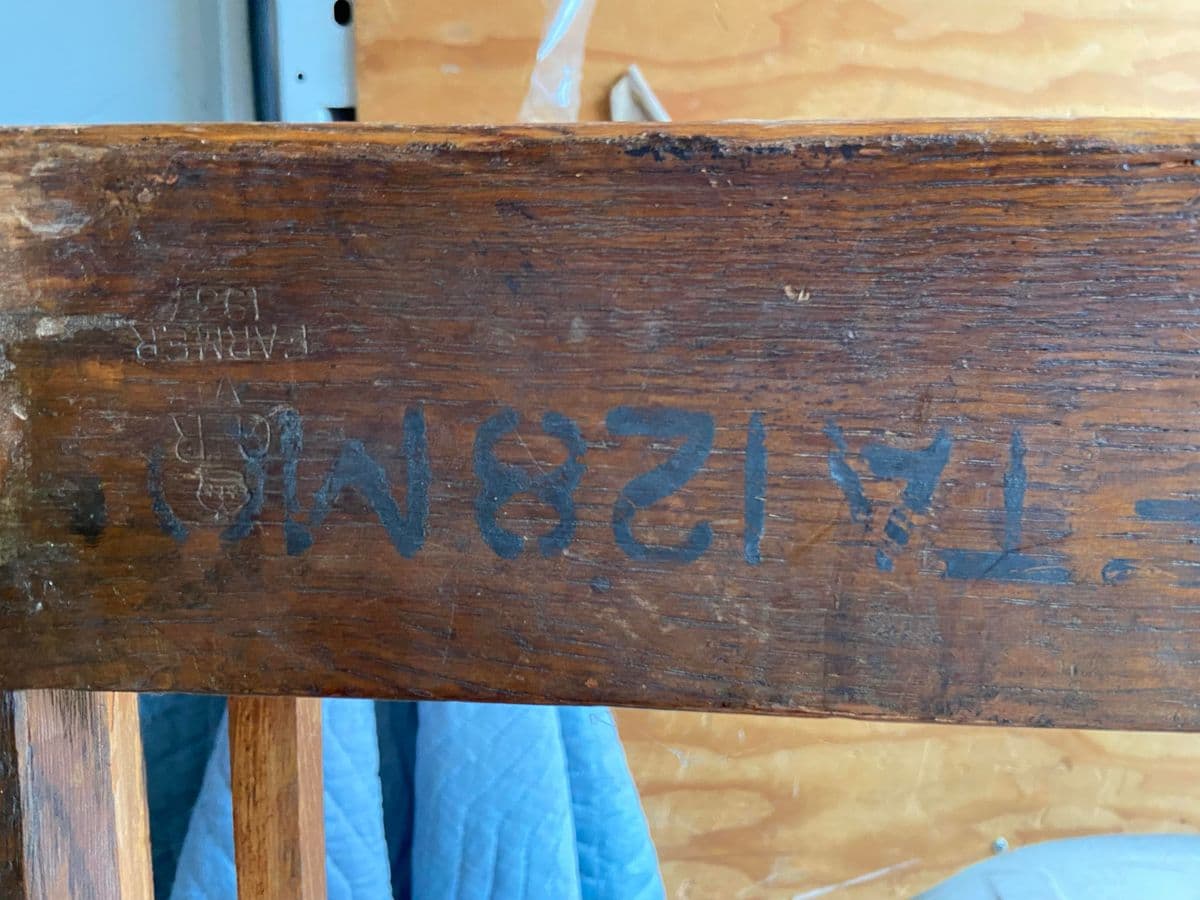 1930s Vintage English Oak Library Arts and Crafts Table Desk - Thumbnail 11