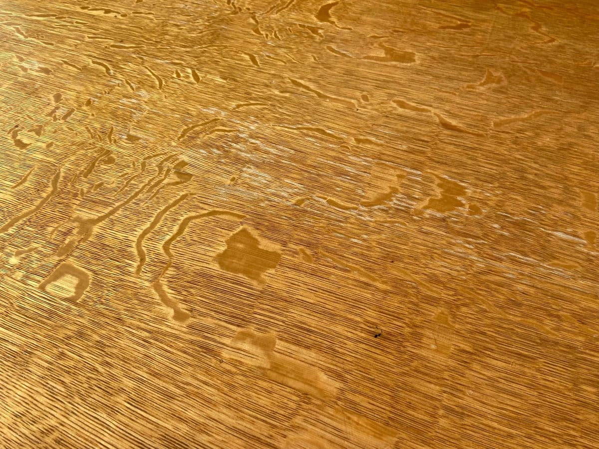 1920s Antique Quarter Sawn Executive Oak Writing Desk - Thumbnail 5