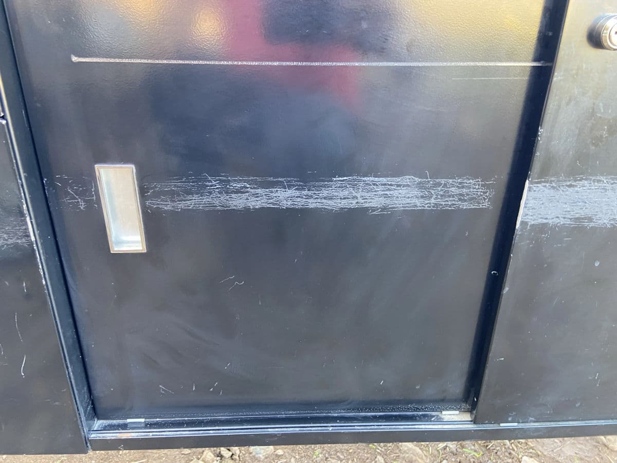 1980s Steelcase Vintage Mid Century Modern Metal Credenza - Thumbnail 3