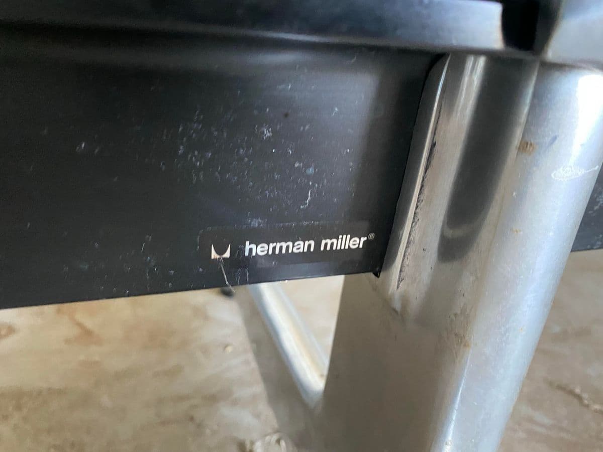 1980s Herman Miller Tandem Sling Airport Bench - Thumbnail 11