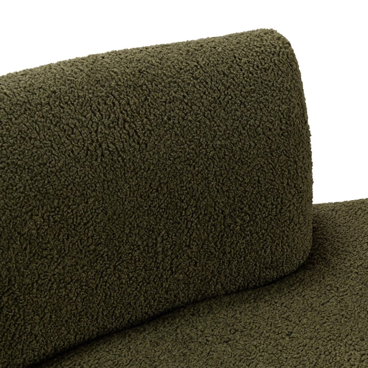Olive Mod Crescent Sectional - Thumbnail 4