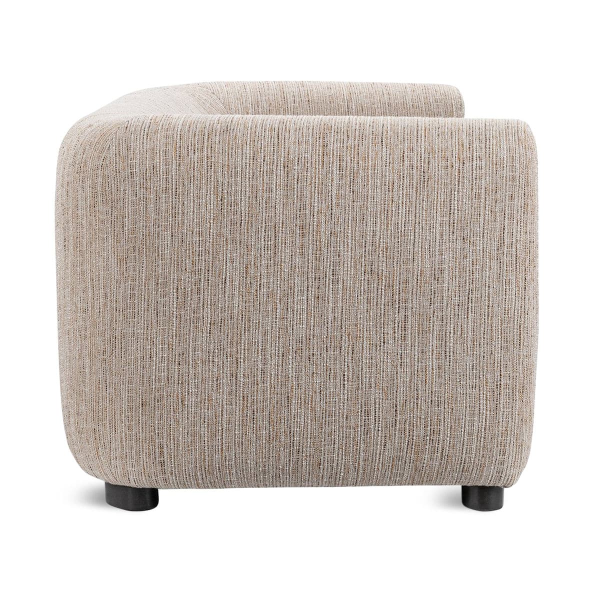 Beige & Gold Modern Sofa - Thumbnail 4