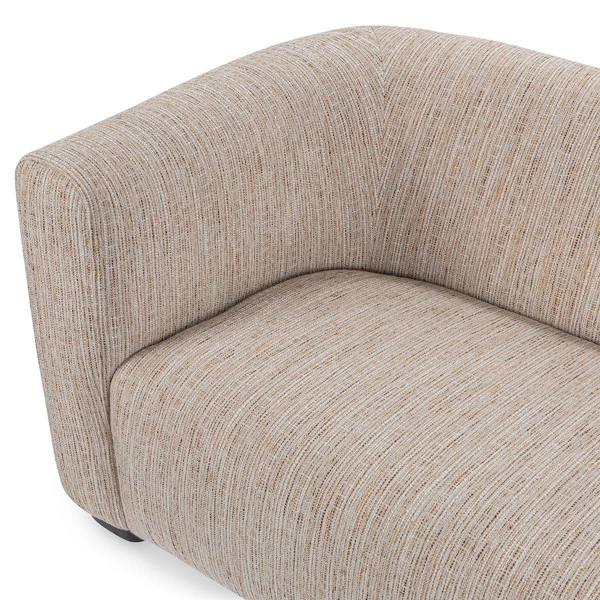 Beige & Gold Modern Sofa - Thumbnail 6