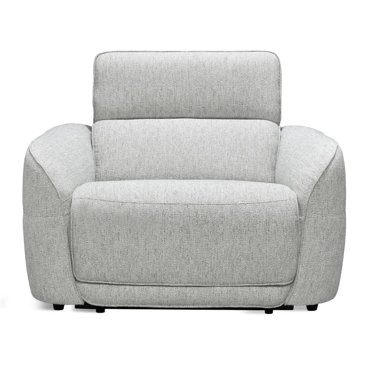 Hanna Modern Light Grey Recliner - Thumbnail 2