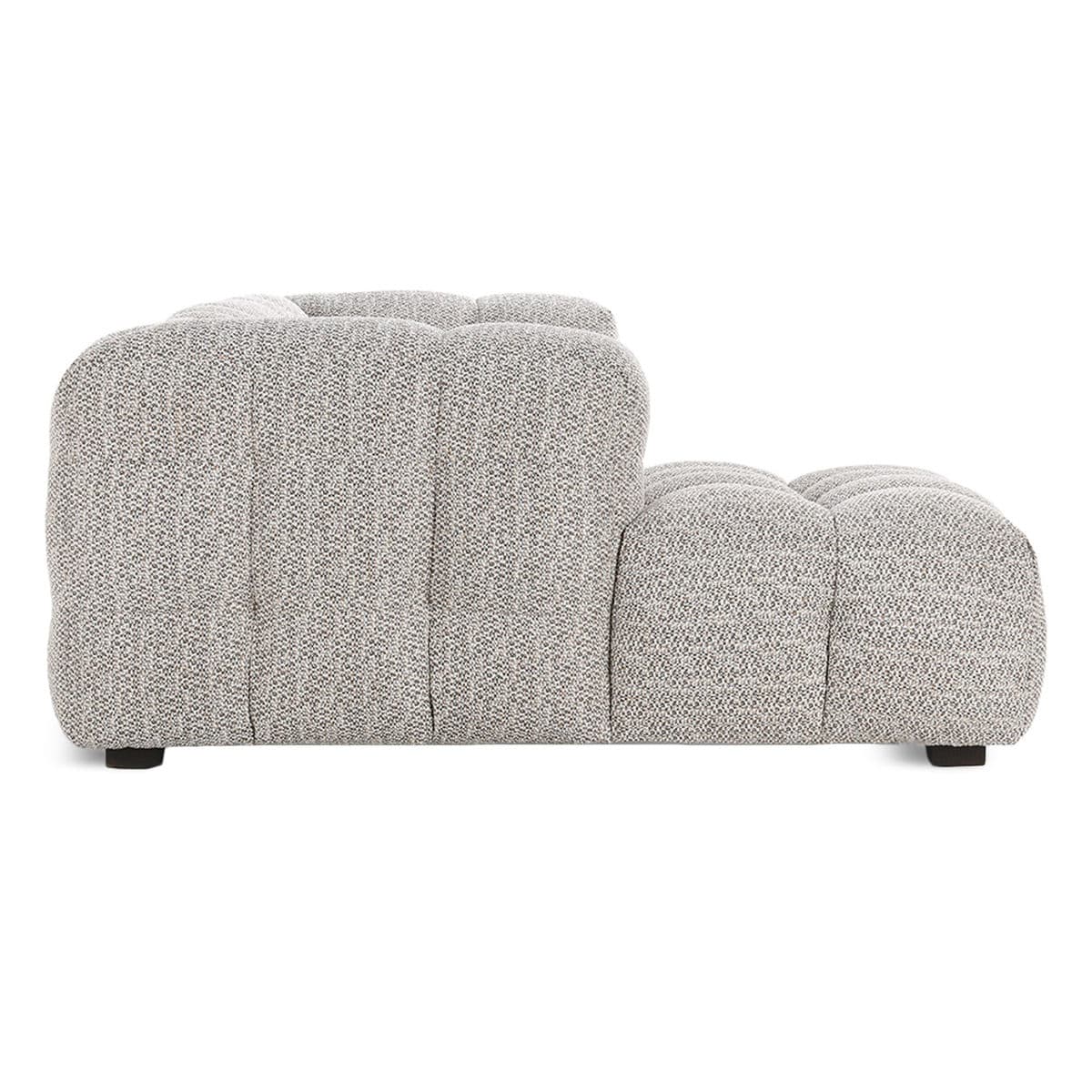 Heather Grey Tufted Sectional - Thumbnail 5