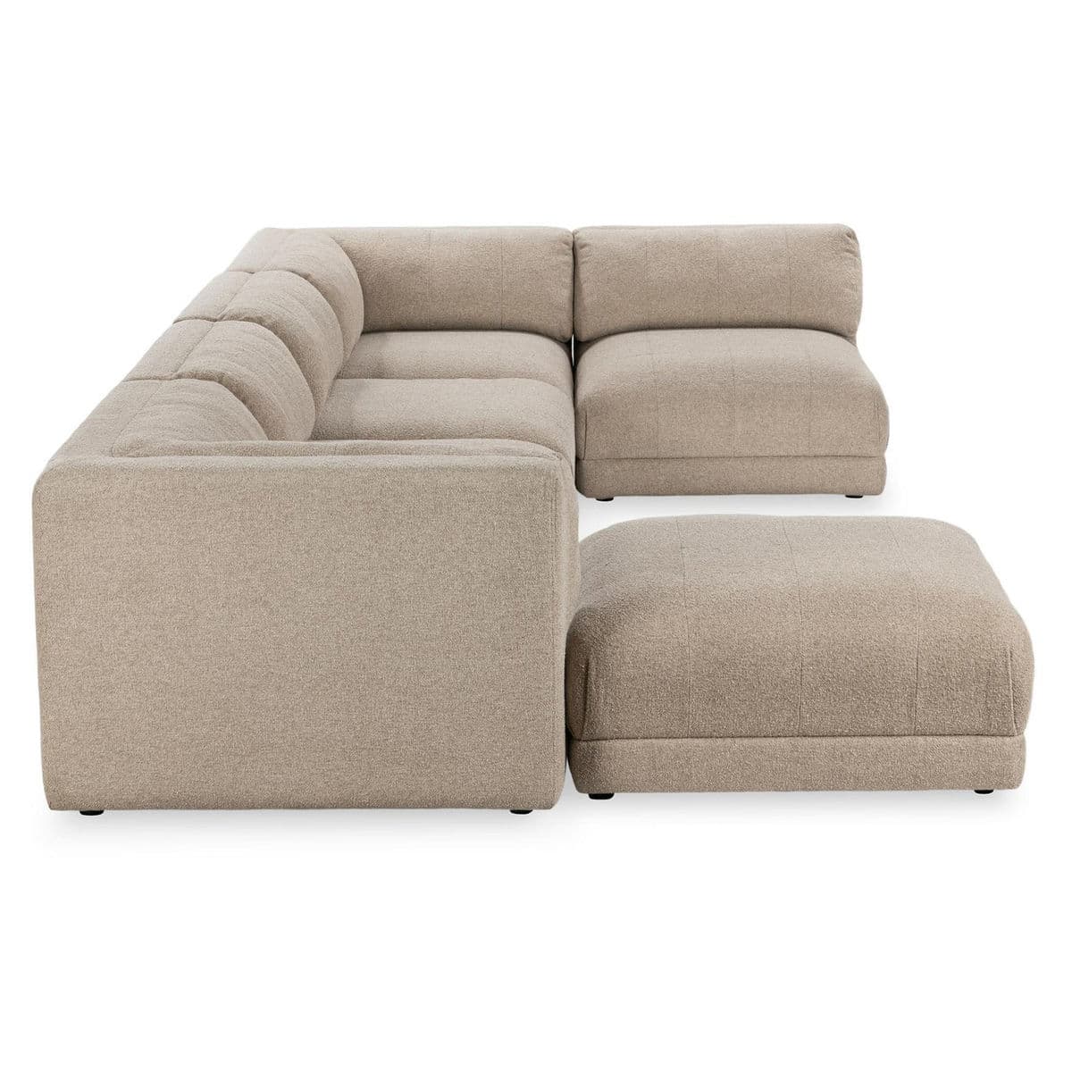 Brisa Soft Beige Sectional - Thumbnail 4