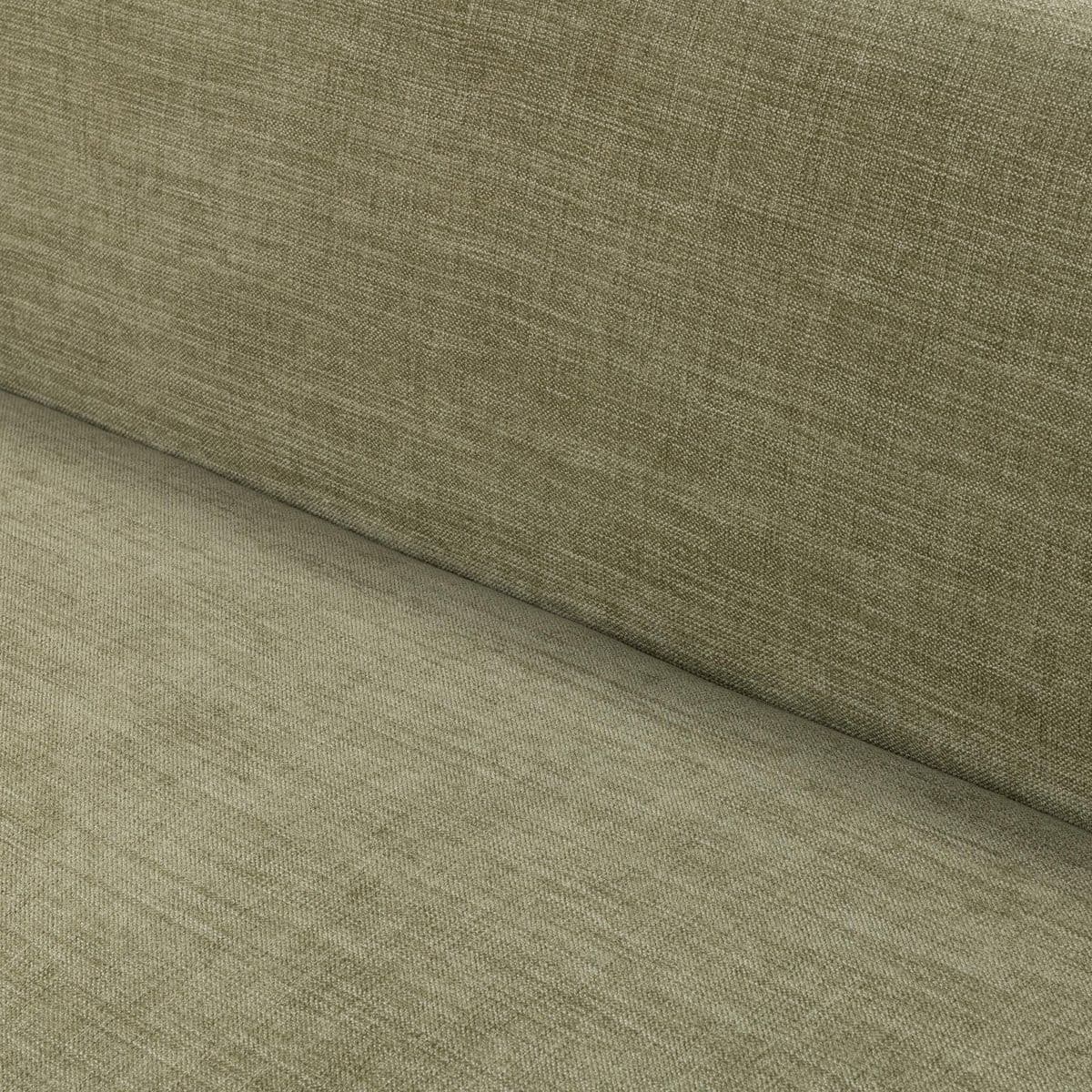Soft Green Rounded Sofa - Thumbnail 8
