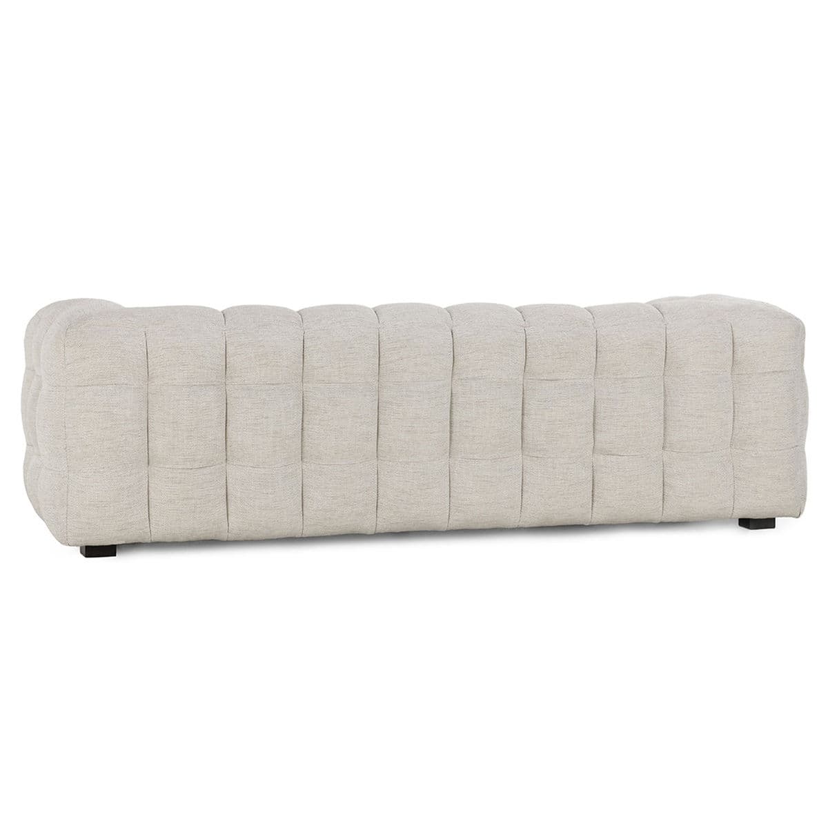 Tufted Off-White Mod Sofa - Thumbnail 4