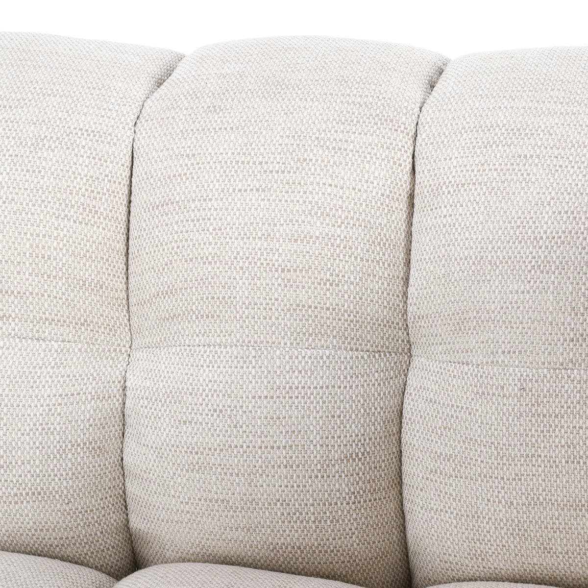 Tufted Off-White Mod Sofa - Thumbnail 6