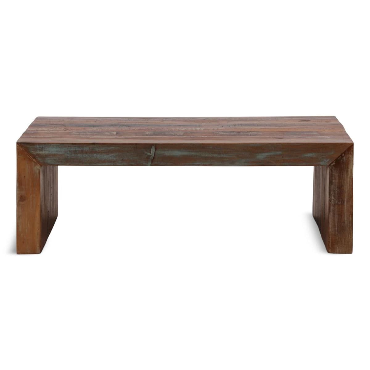 Salvaged Wood Waterfall Coffee Table - Thumbnail 2