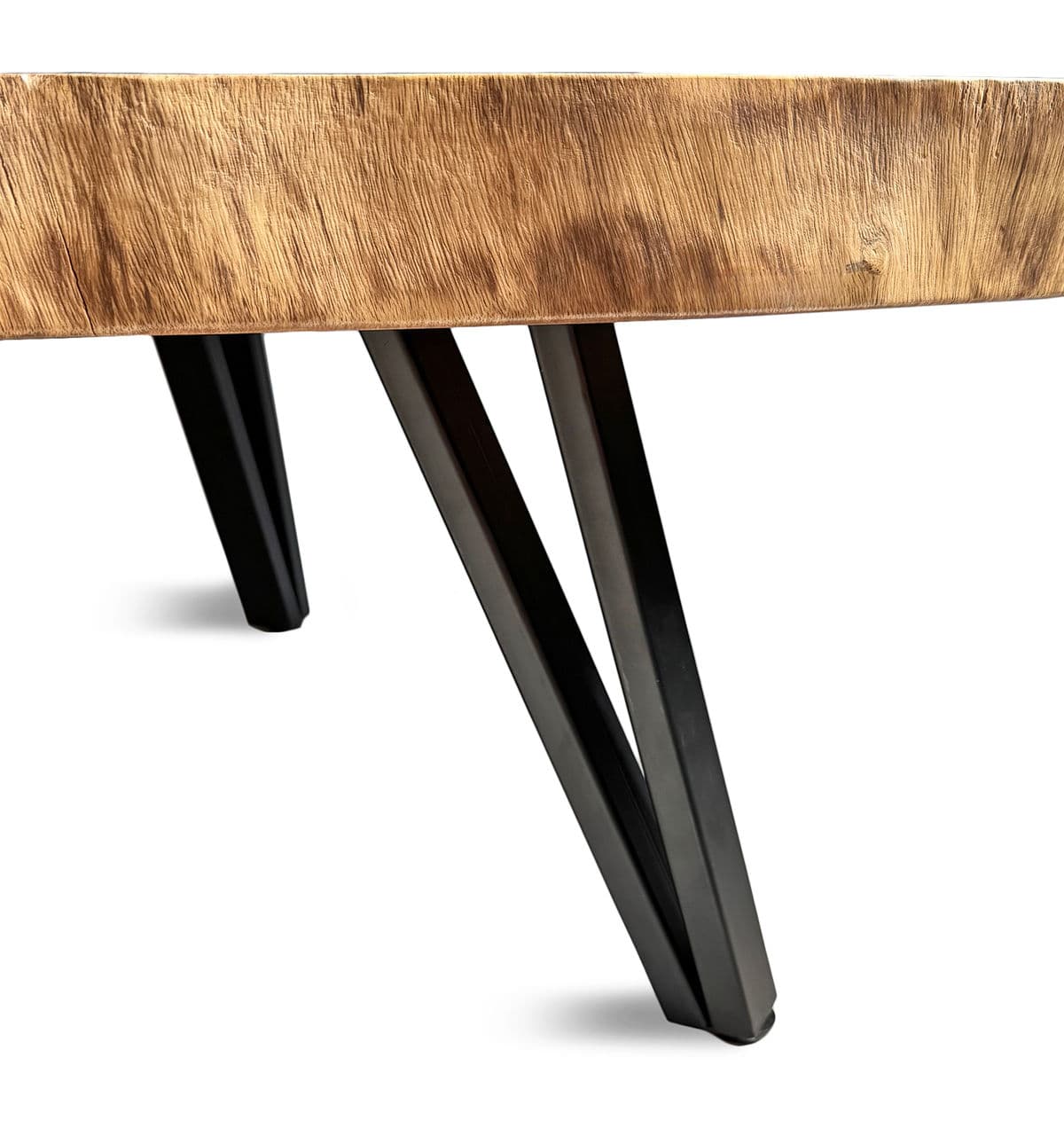 Natural Edge Slab Coffee Table - Thumbnail 6