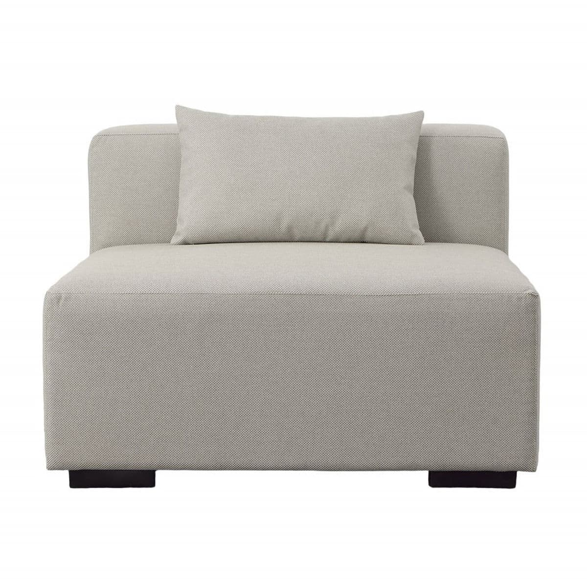 Modern Light Grey Outdoor Sectional - Thumbnail 3