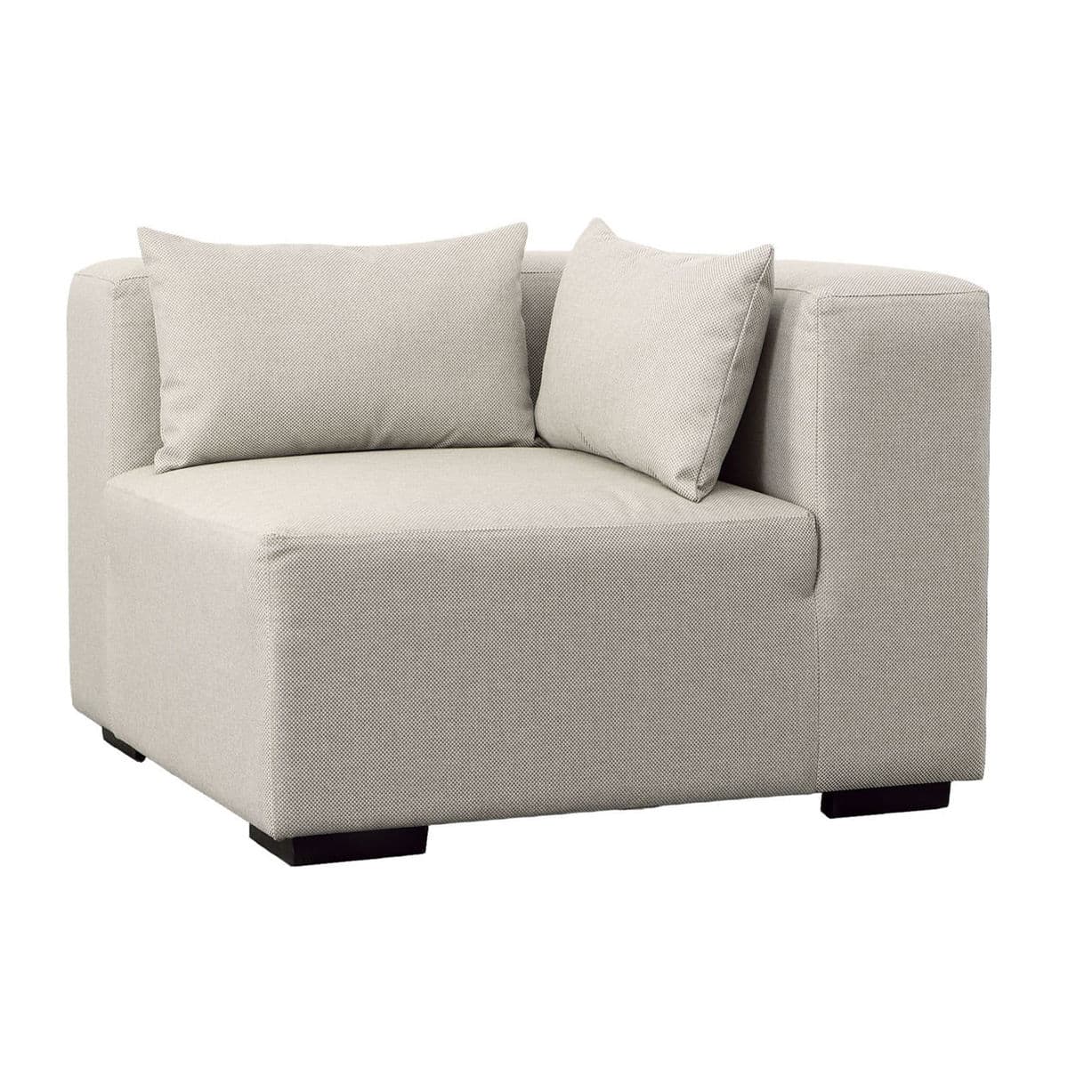 Modern Light Grey Outdoor Sectional - Thumbnail 6