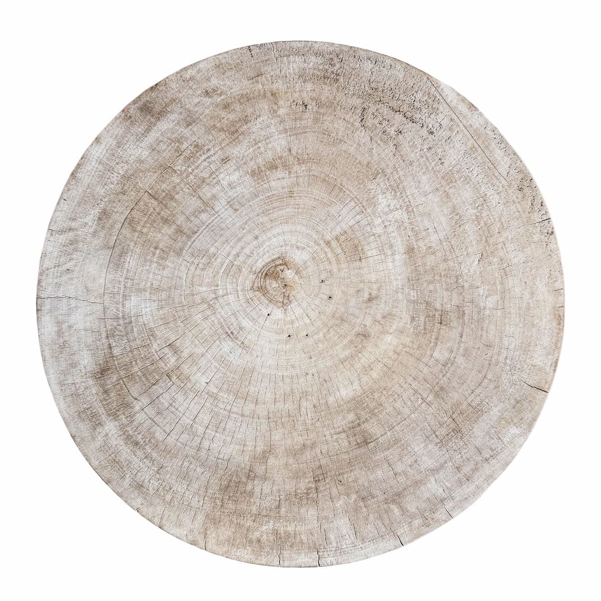 Round Bleached Milan Coffee Table - Thumbnail 5