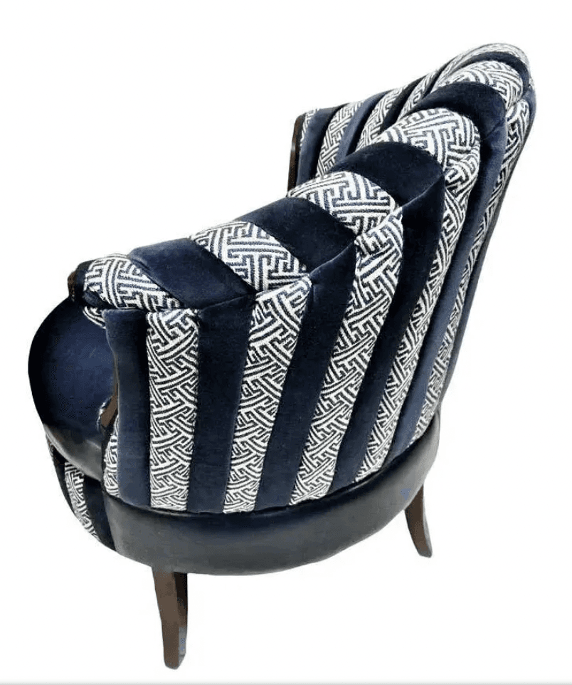 Mid 20th Round Accent chair - Thumbnail 3