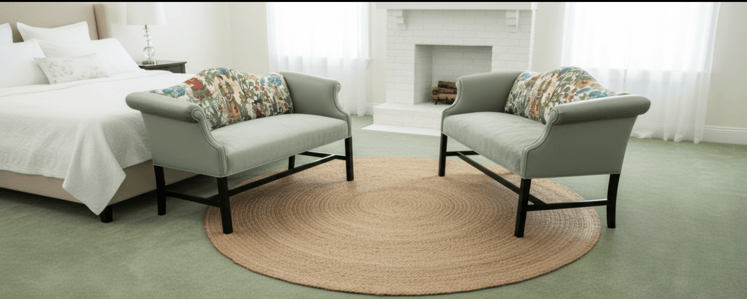 Chippendale Camelback Settees (2) - Thumbnail 2