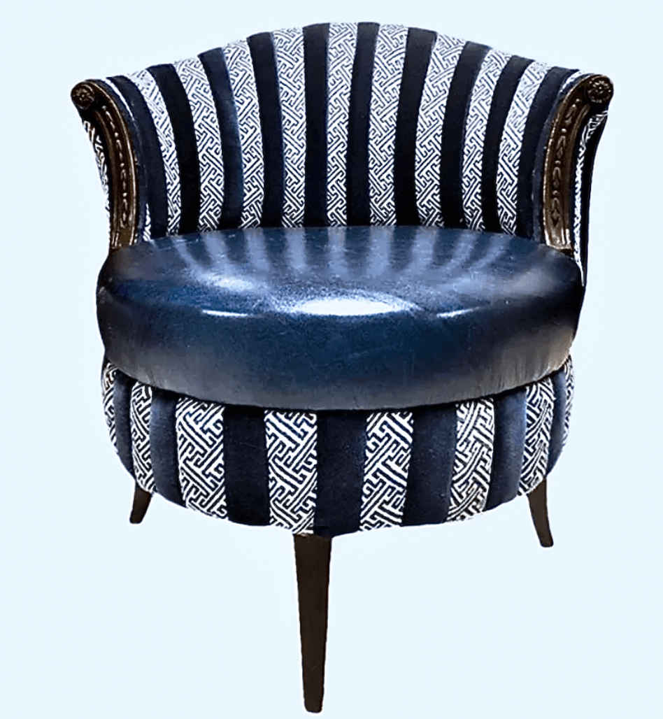 Mid 20th Round Accent chair - Image 1