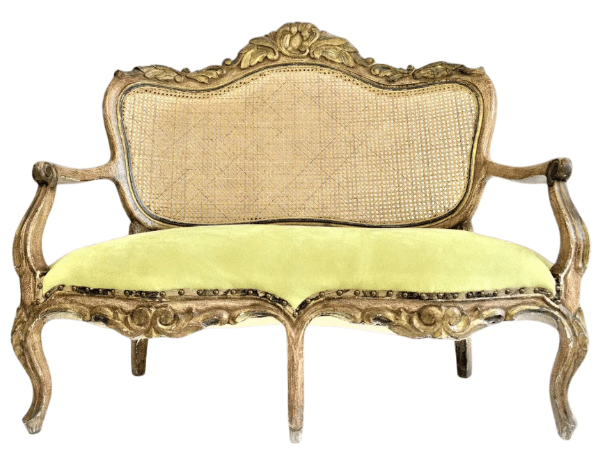 18th C Spanish Settee - Image 1