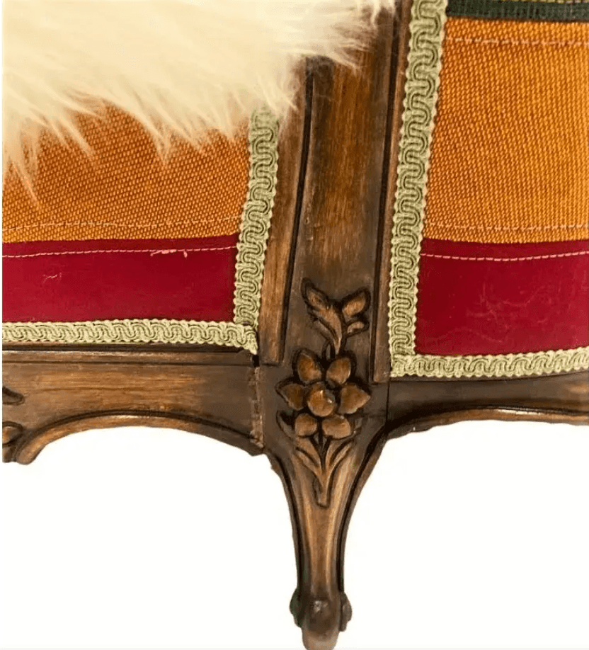 Late 19th Cenury French Settee - Thumbnail 4