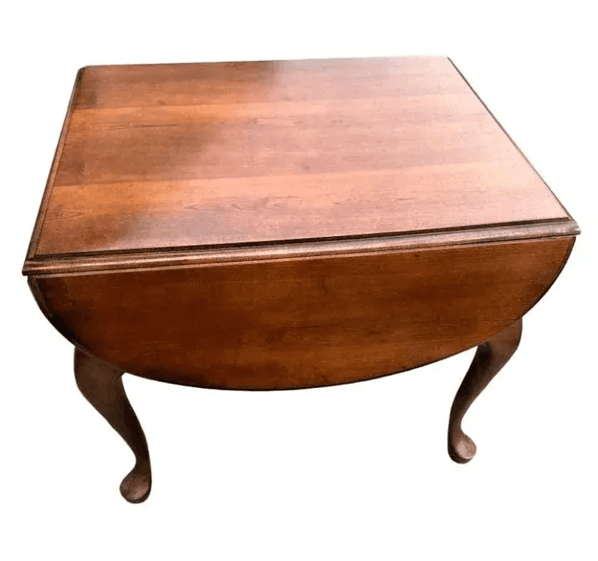 Queen Anne Drop Leaf Side Table - Thumbnail 2
