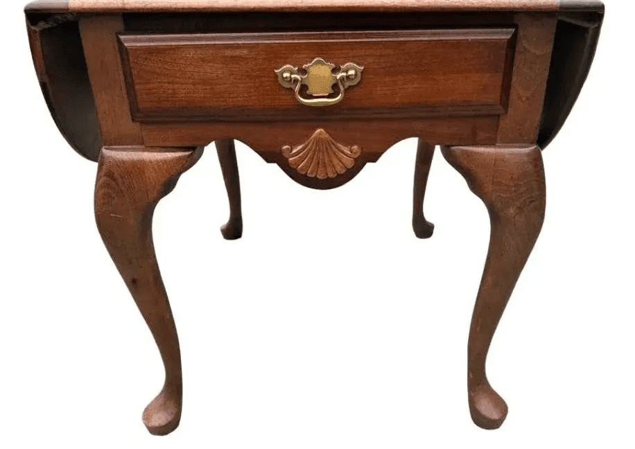 Queen Anne Drop Leaf Side Table - Thumbnail 3
