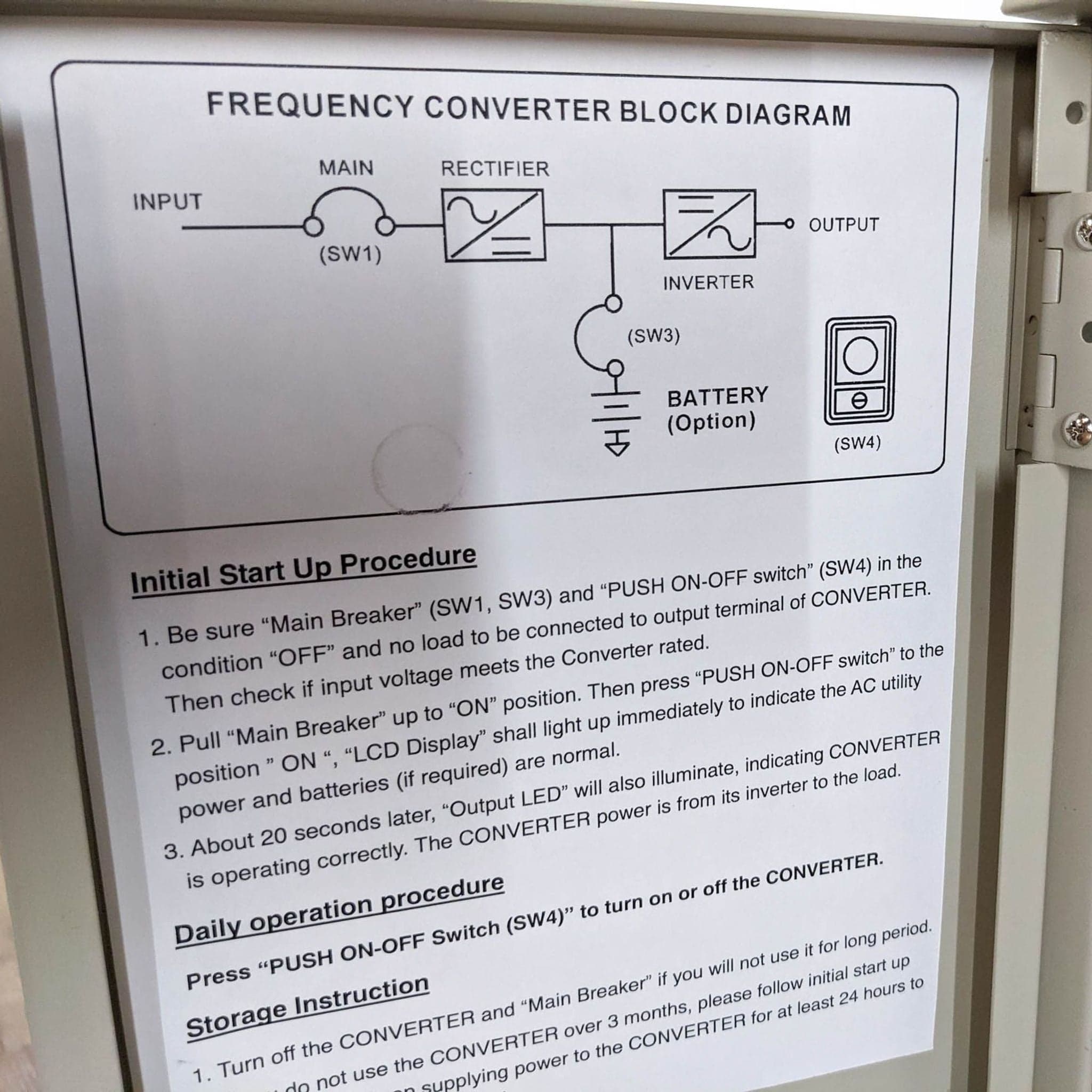 Visicomm Industries Frequency Converter Model 8KSS6050/5060 - Thumbnail 7