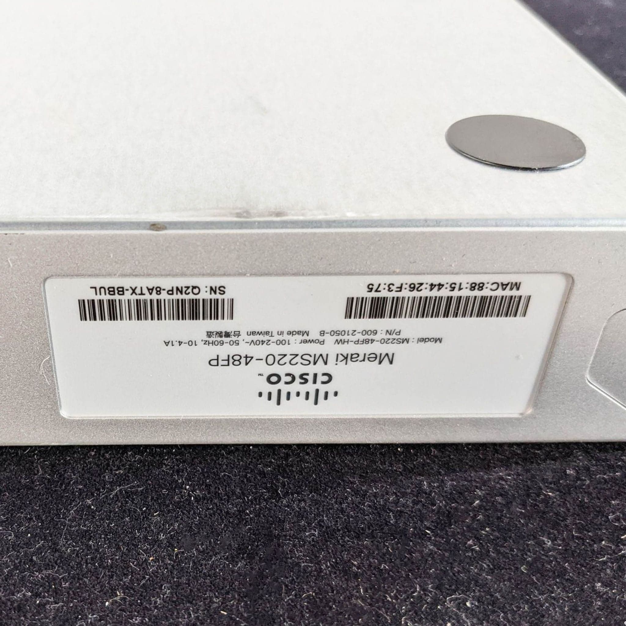 Cisco MS220-48FP-HW Gigabit Ethernet Switch - Thumbnail 3