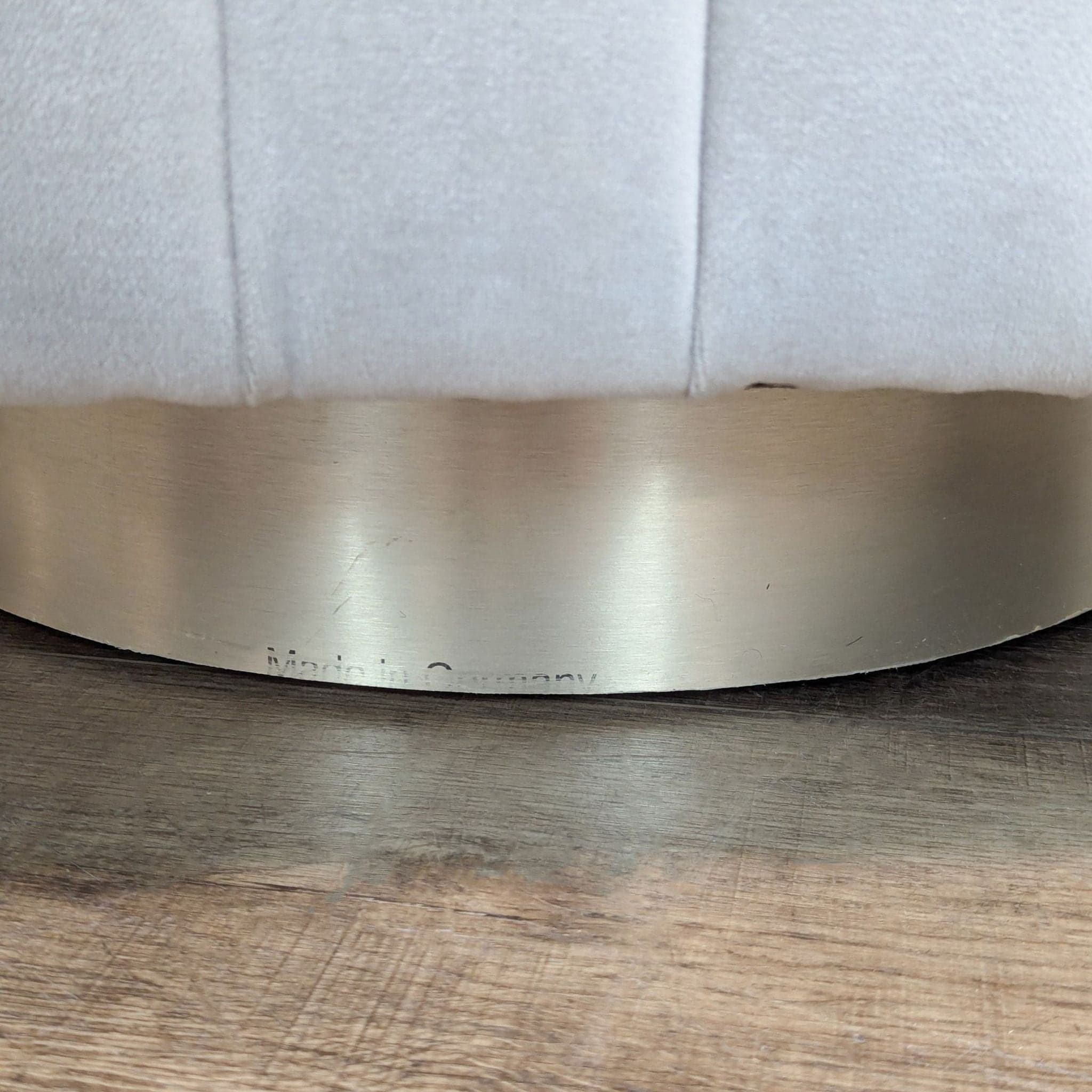 Springsteen Modern Velvet Swivel Chair by Anteriors Home - Thumbnail 7