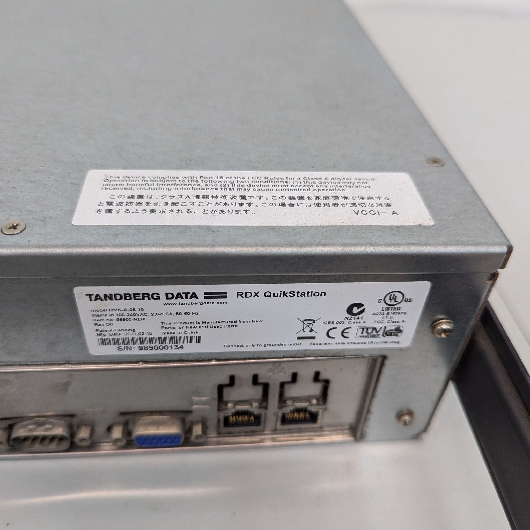 Tandberg RDX QuikStation 8 2U Rackmount RDX Array - Thumbnail 6