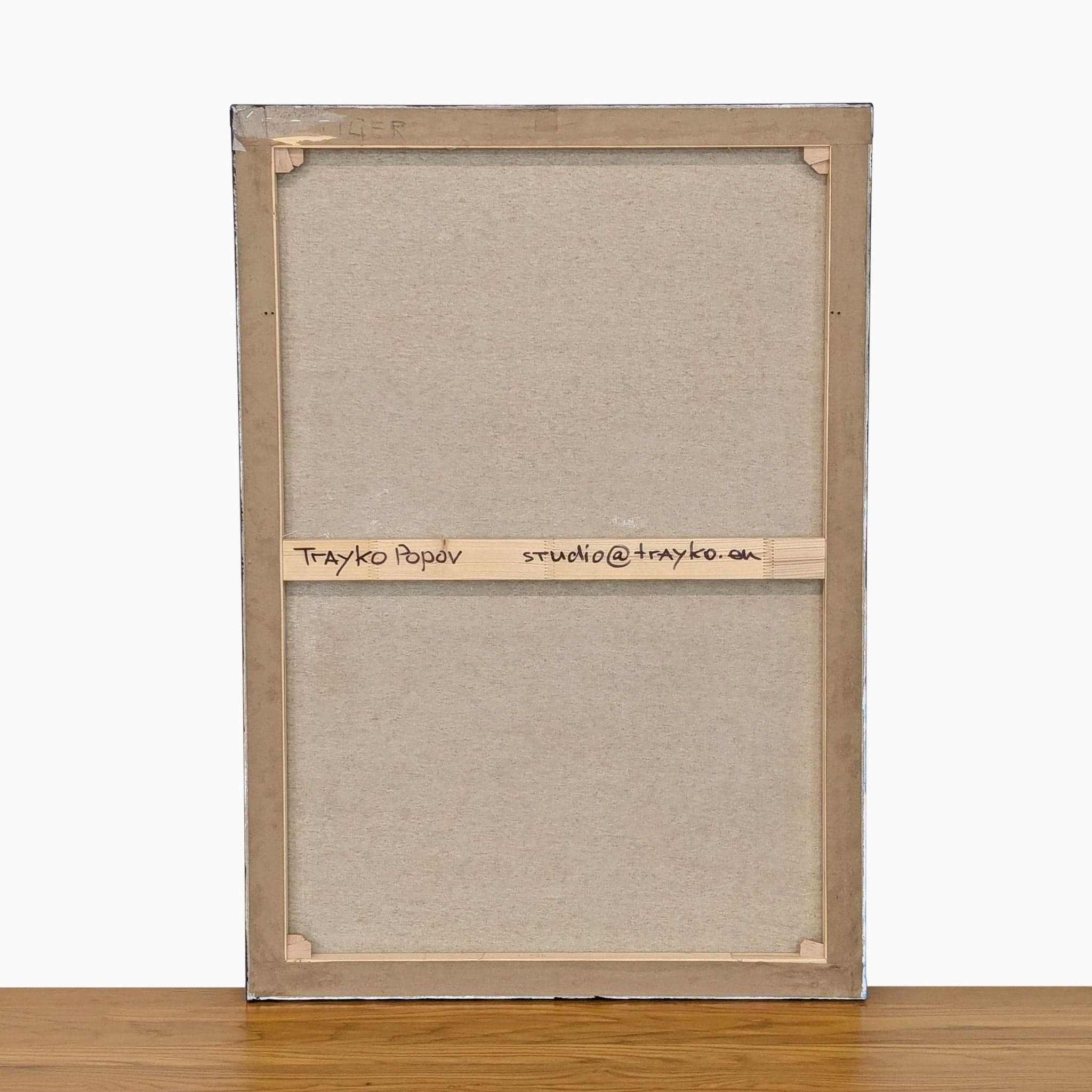 “The Blue Eyes” Original Painting by Trayko Popov - Thumbnail 5