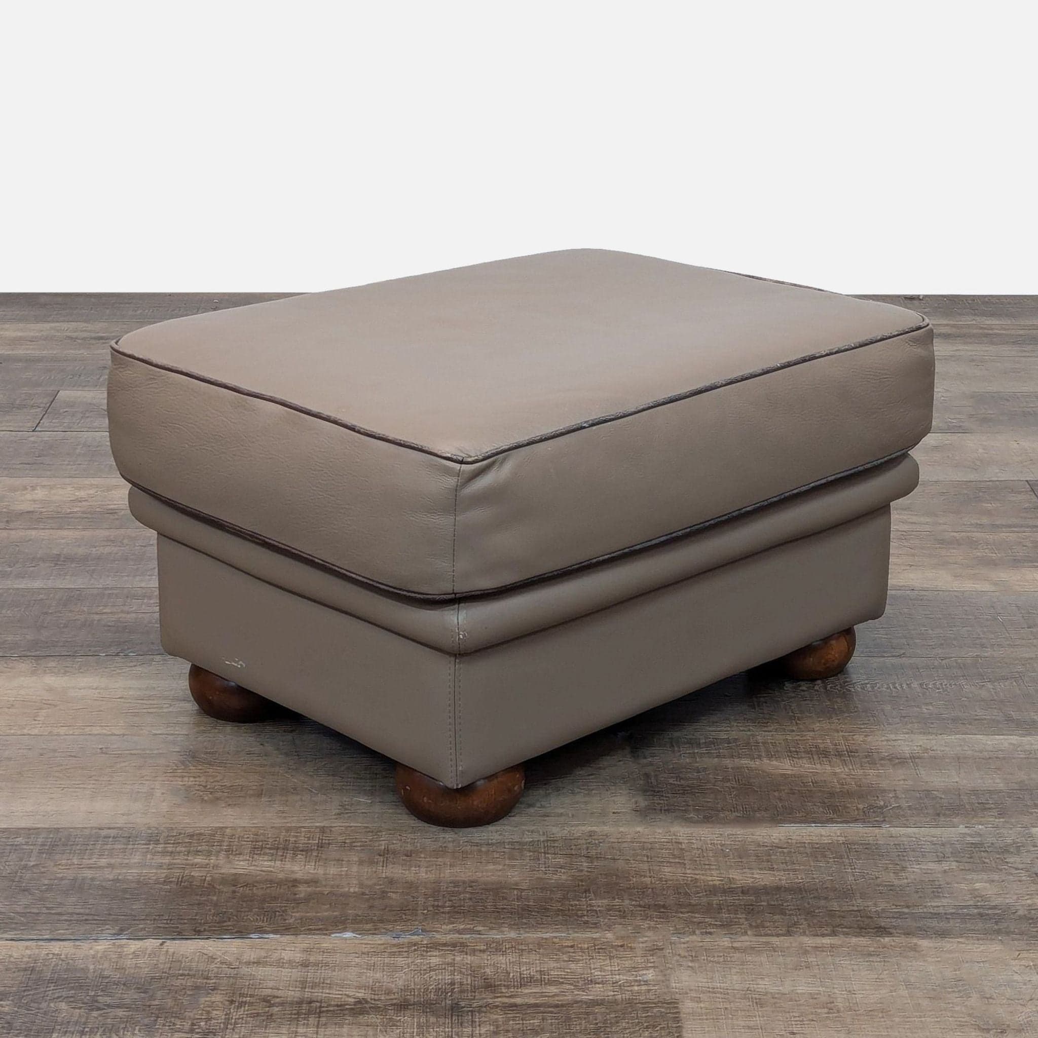 Leather Ottoman - Thumbnail 6