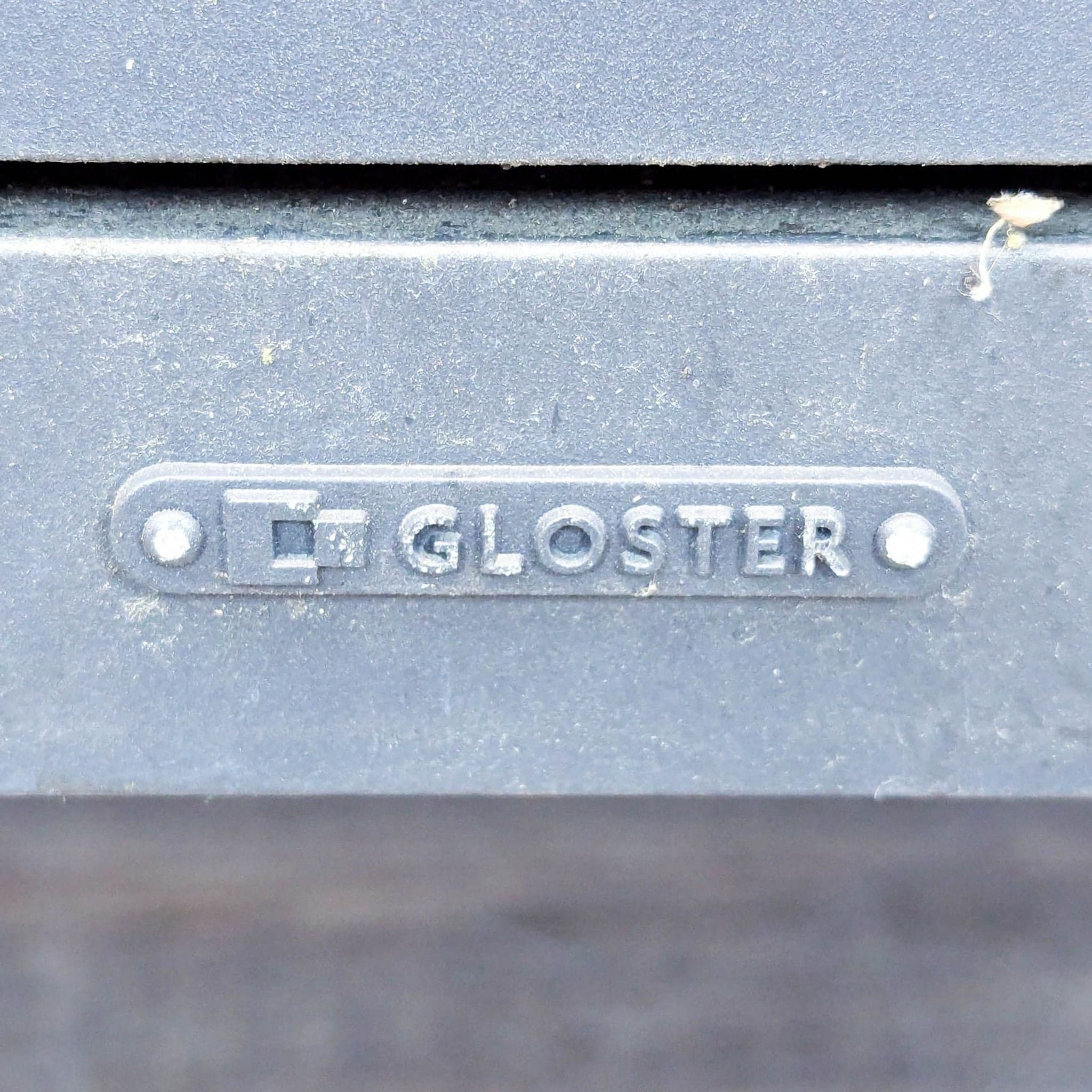 Gloster Grid 41” Ceramic Top Modern Outdoor Coffee Table - Thumbnail 5