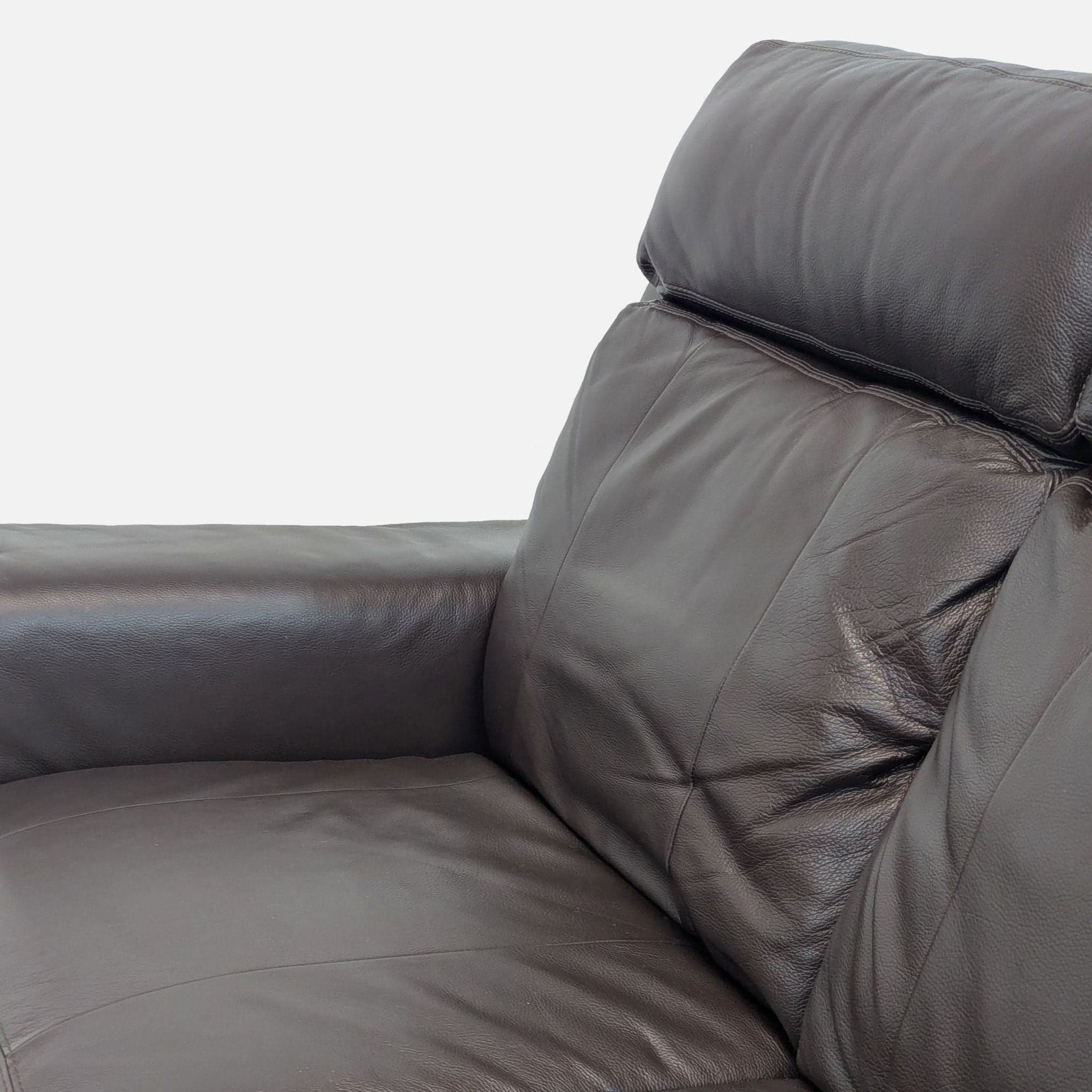 Palliser Triple Power Reclining Leather Sofa - Thumbnail 7