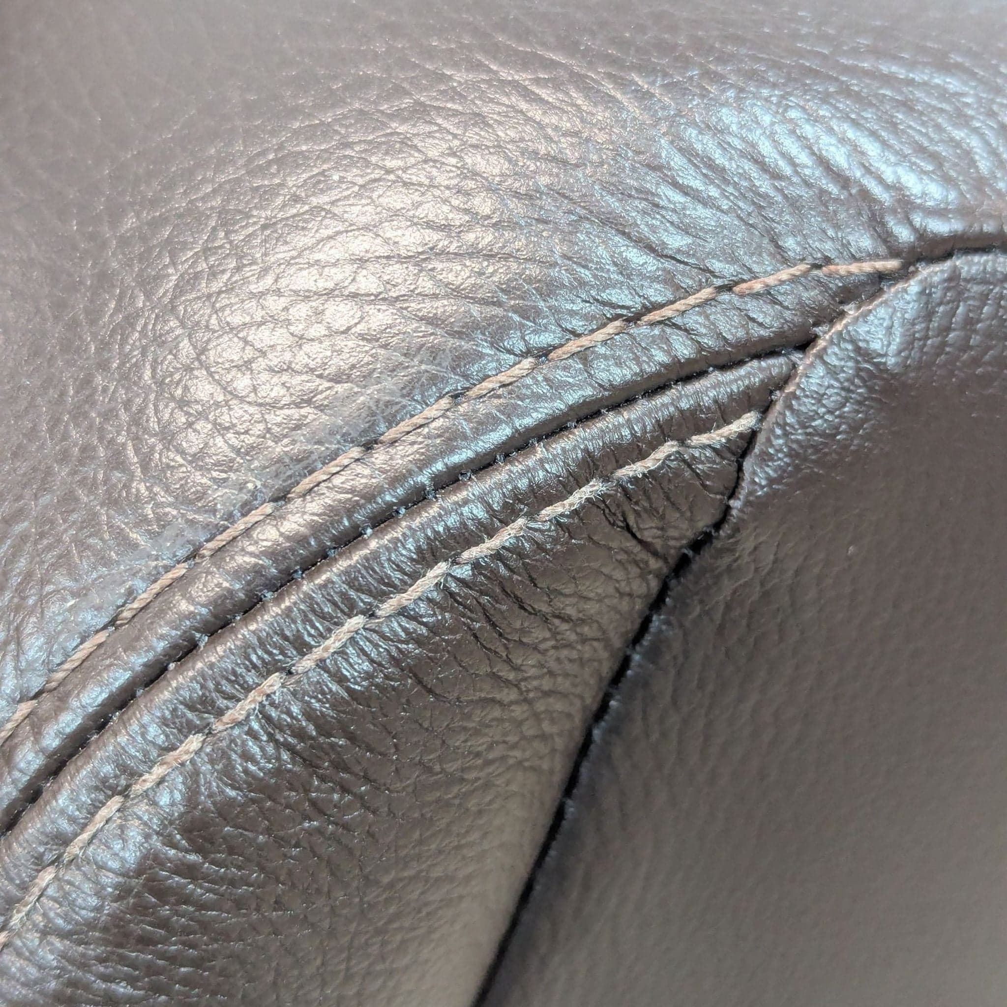 Palliser Triple Power Reclining Leather Sofa - Thumbnail 9