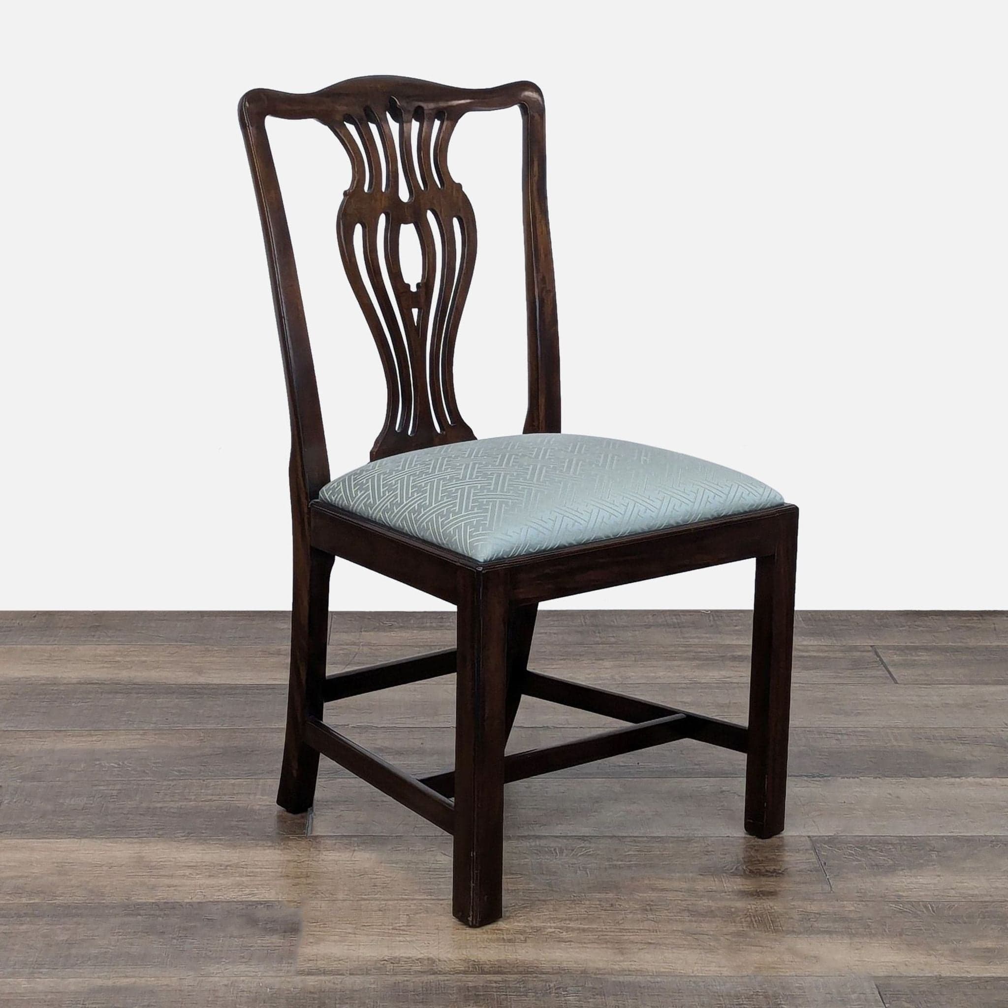 Set of 10 Antique 19th Century George III Style Dining Chairs - Thumbnail 7