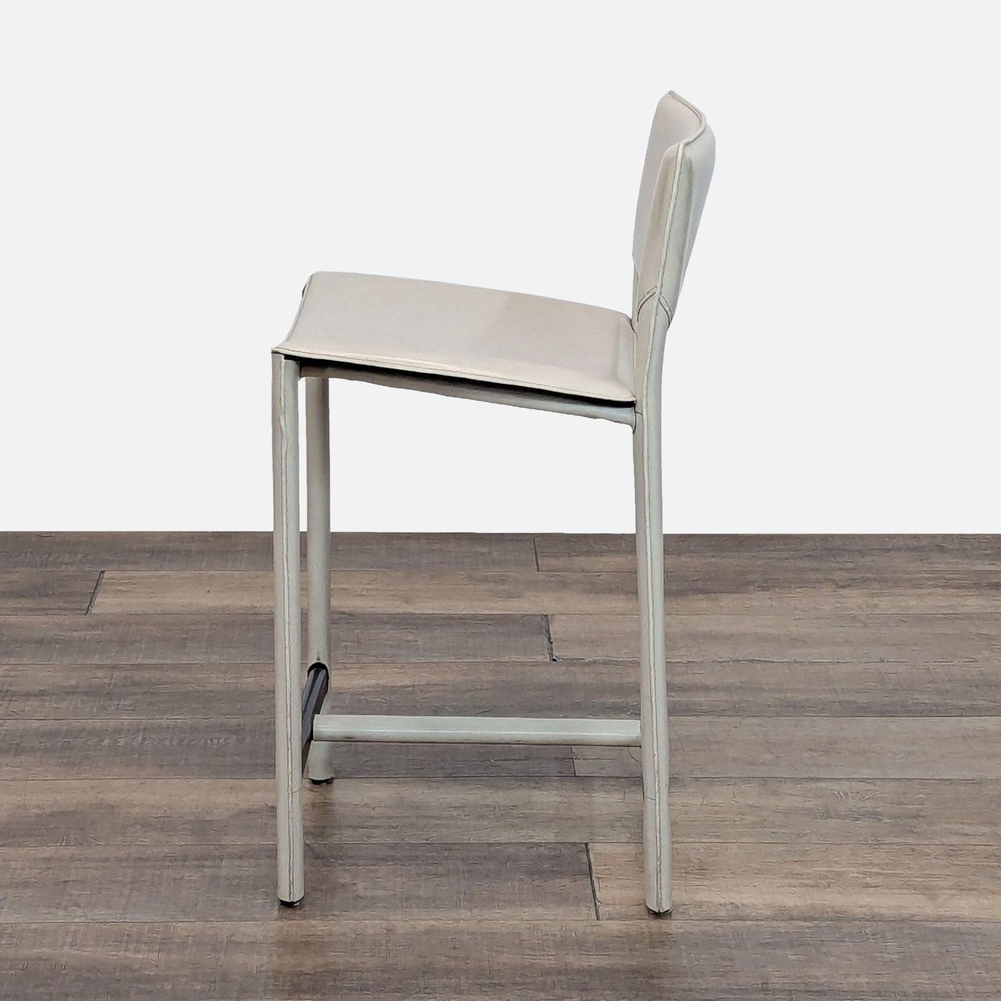 Leather Bar Stool - Thumbnail 5