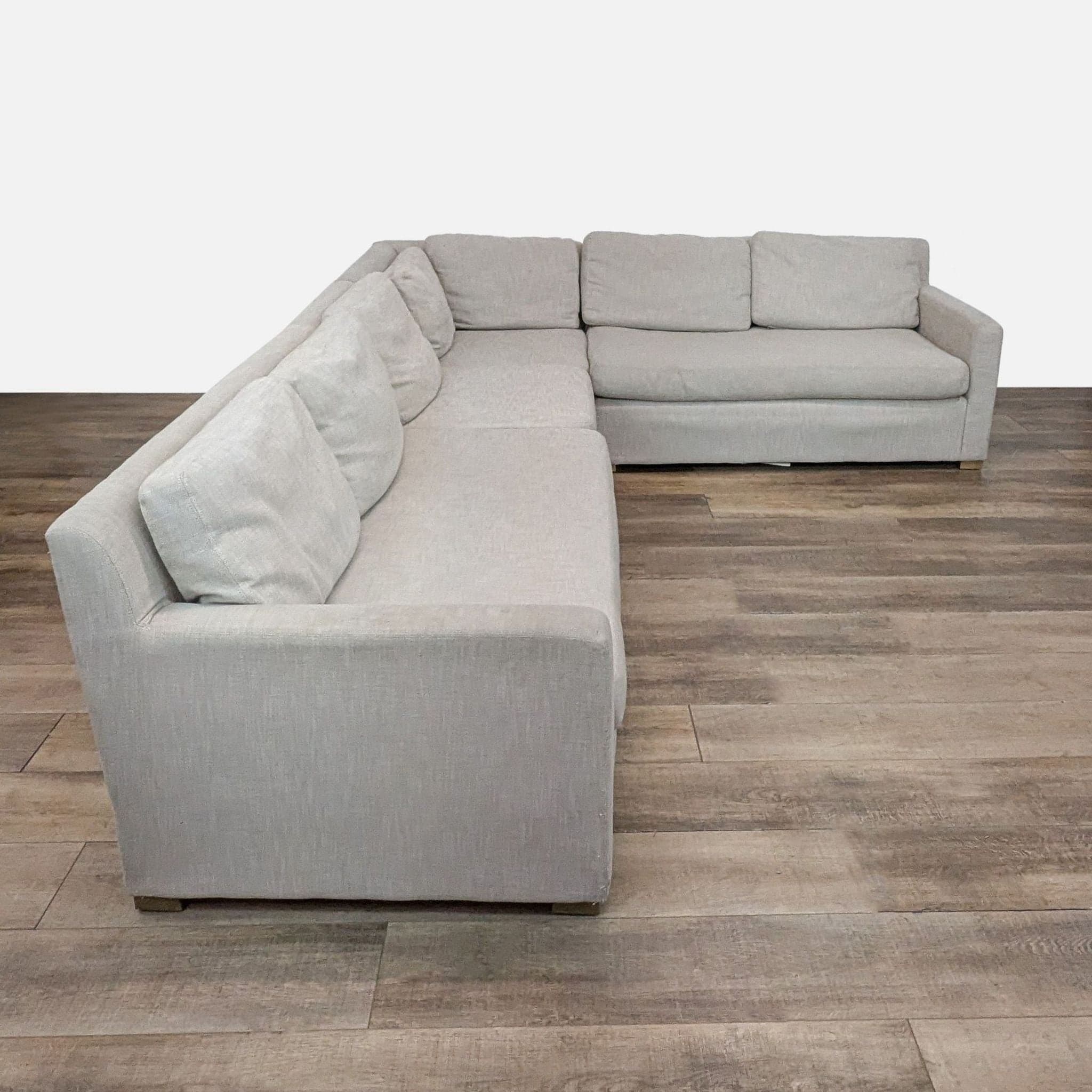 Restoration Hardware Belgian Sectional Sofa - Thumbnail 2