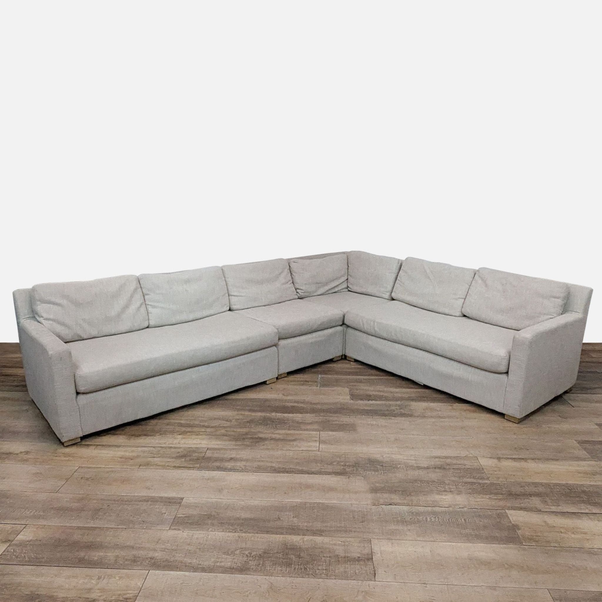 Restoration Hardware Belgian Sectional Sofa - Thumbnail 3