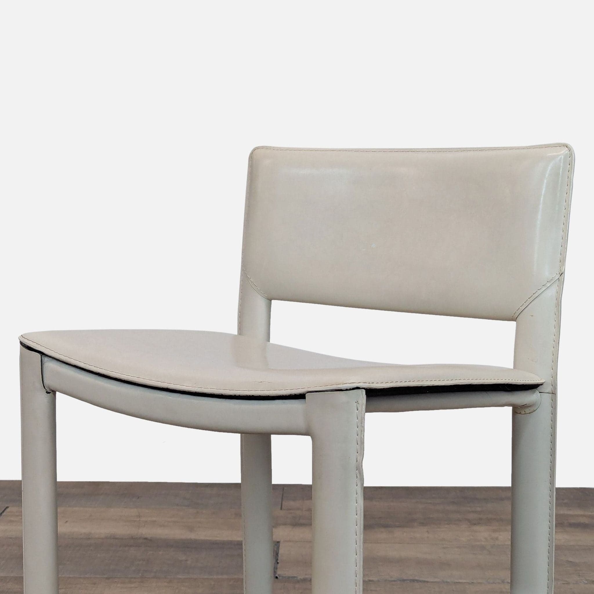 Leather Bar Stool - Thumbnail 6