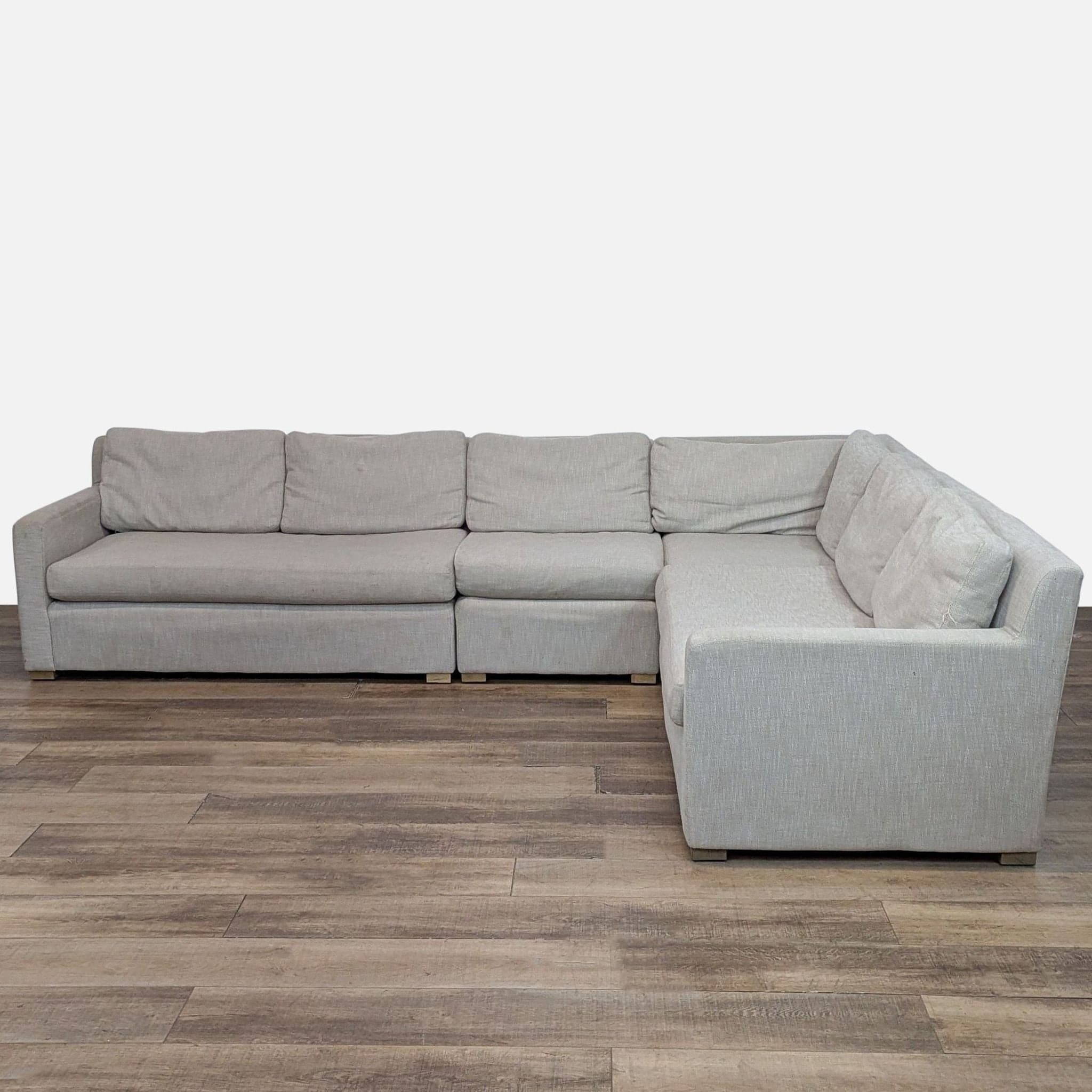 Restoration Hardware Belgian Sectional Sofa - Image 1