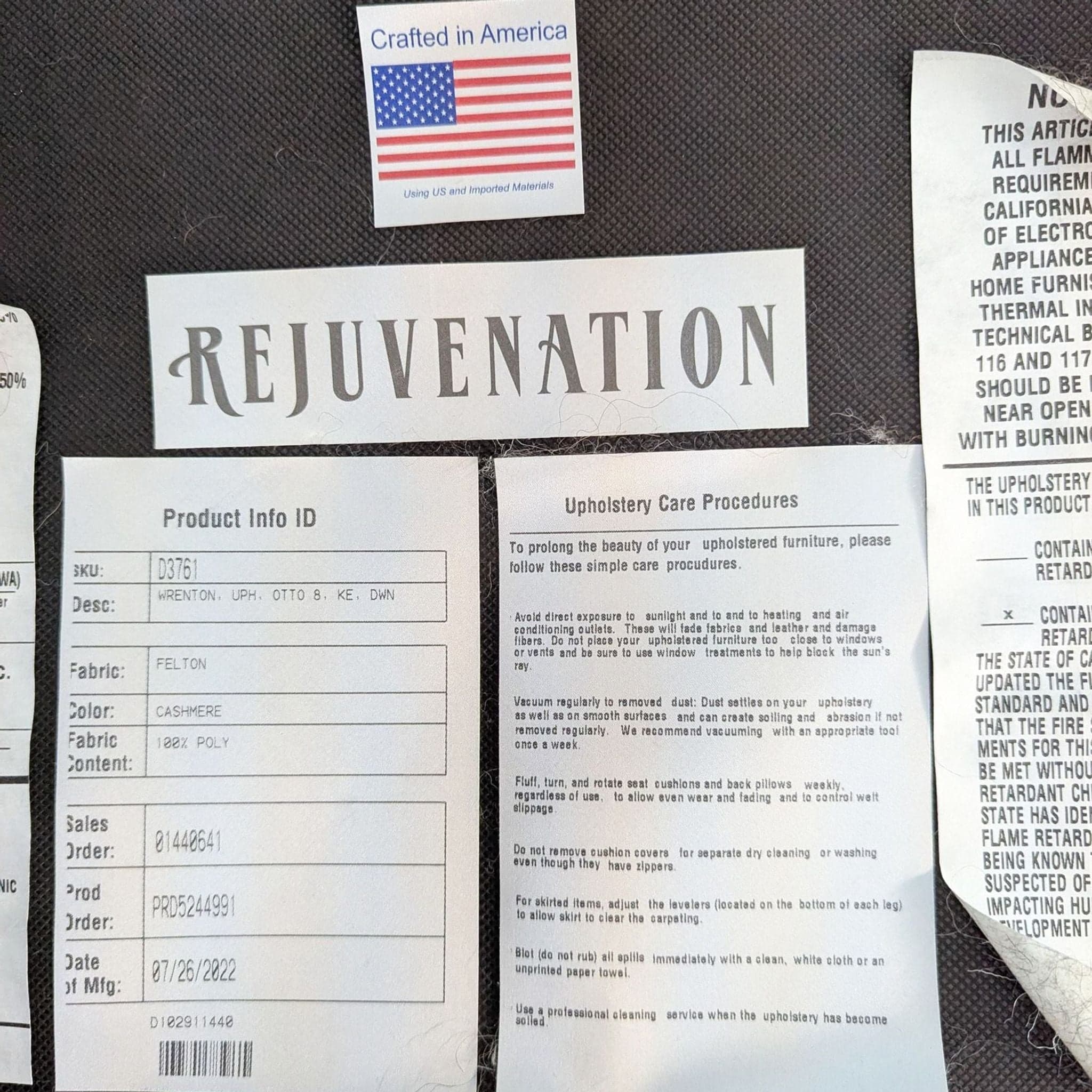 Rejuvenation Wrenton Coffee Table Ottoman - Thumbnail 7